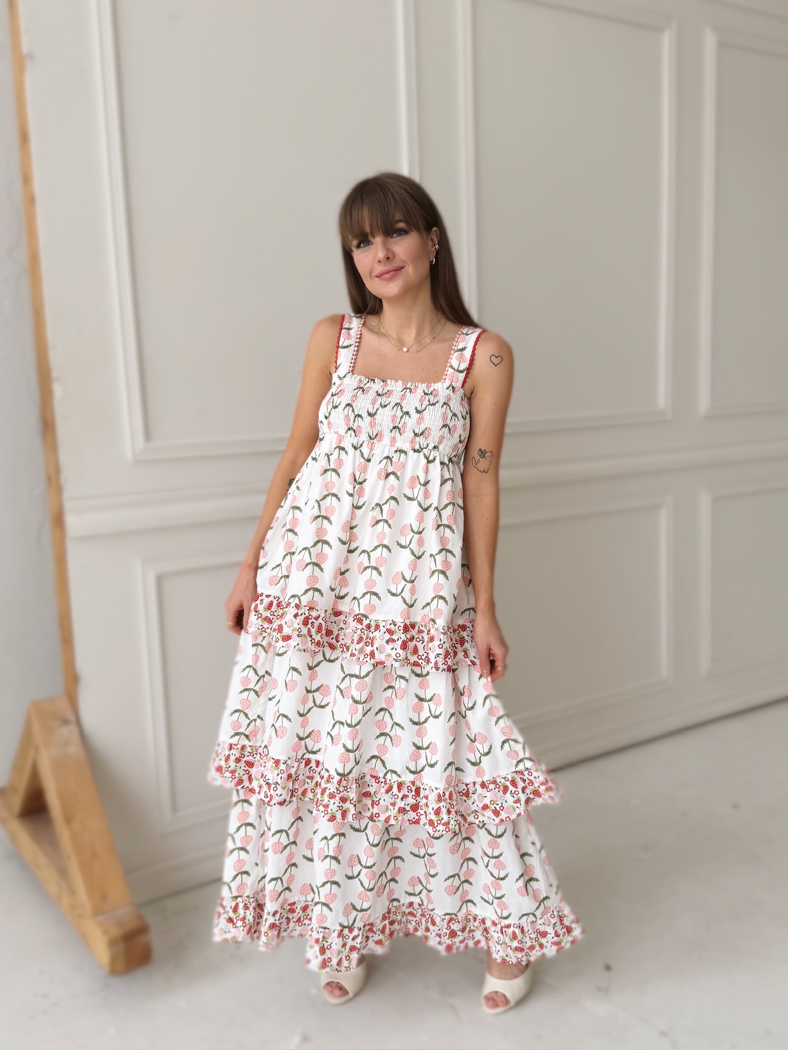 Strawberry Fields Maxi Dress