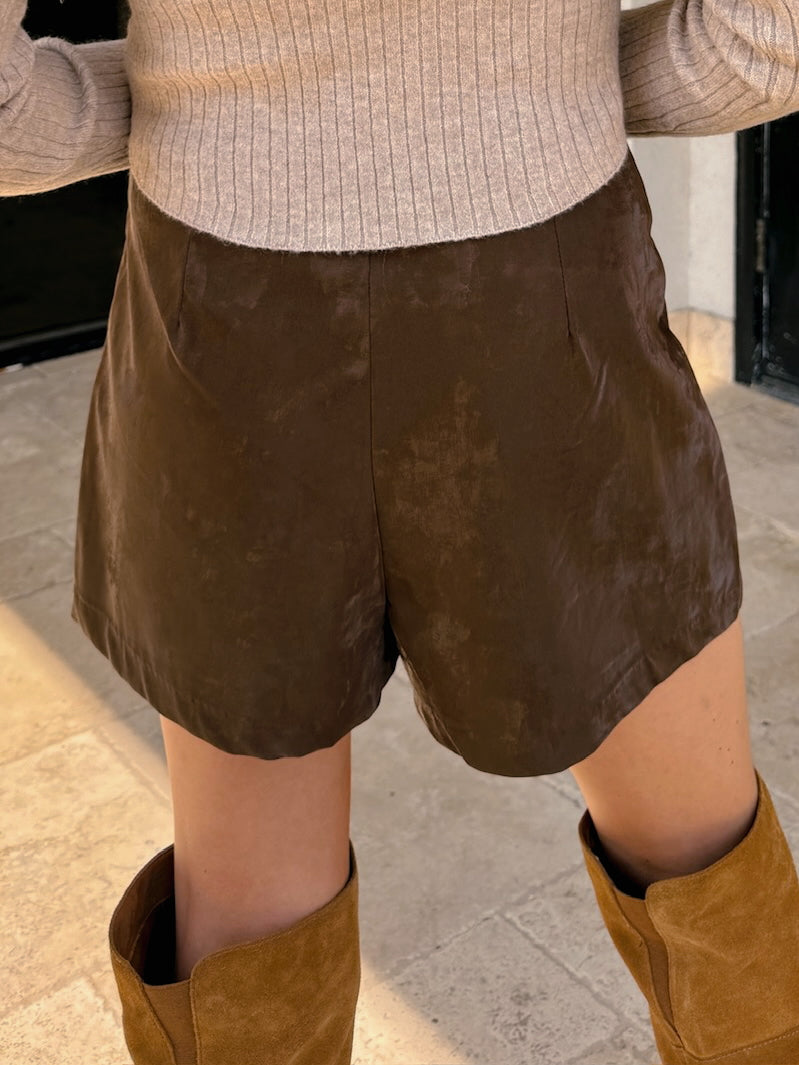 Chocolate Brown Shorts