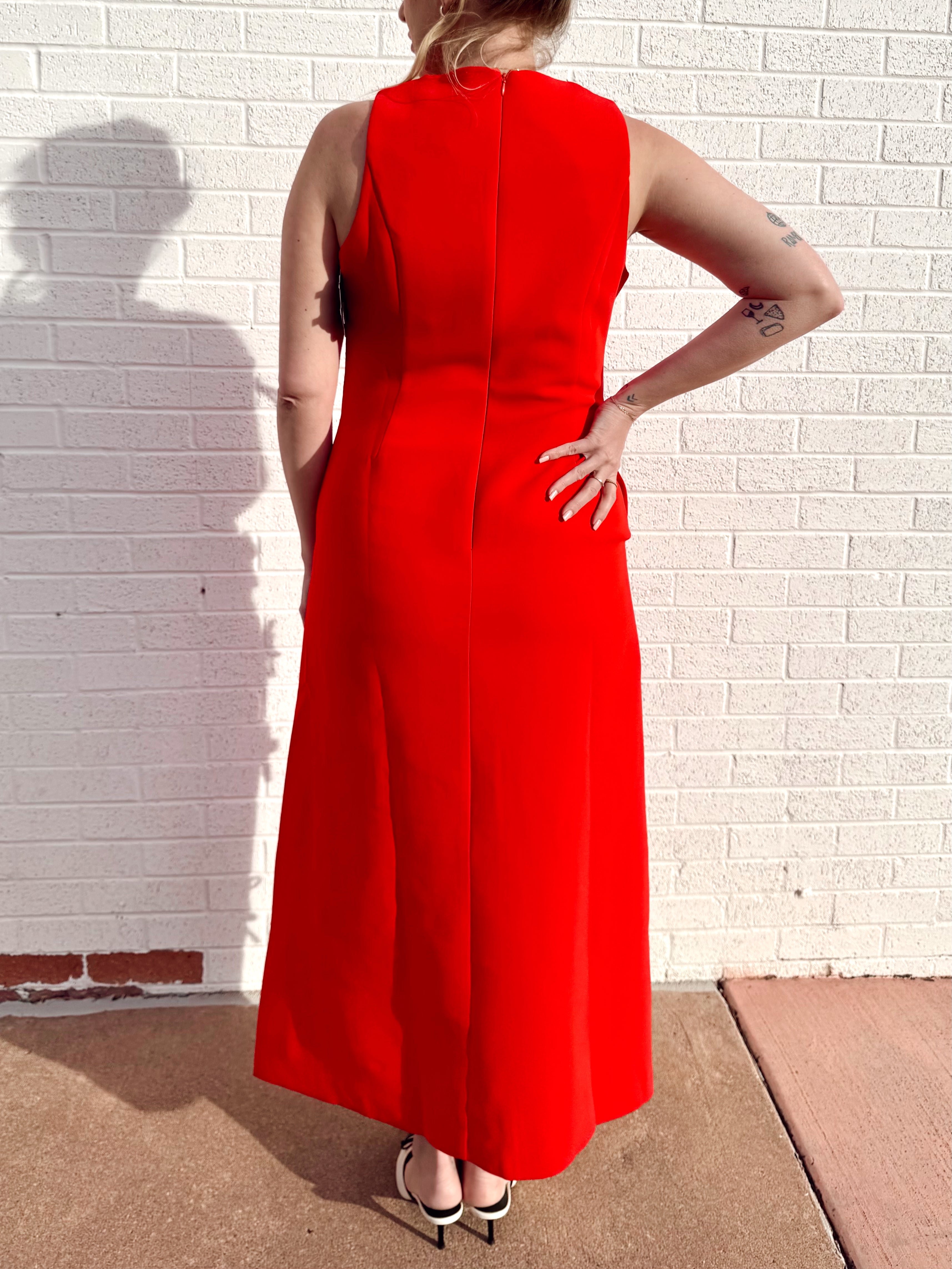 English Factory Bow Detailed Midi Dress