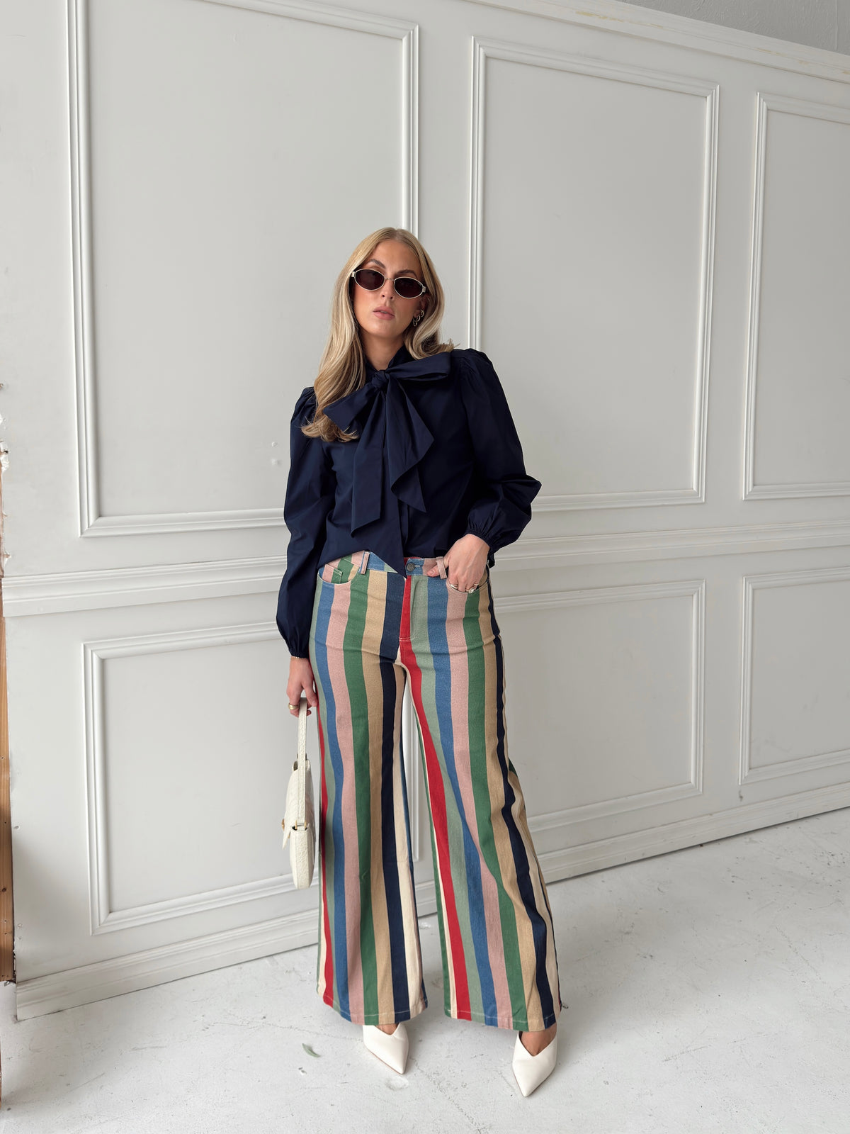 Thelma Tie Neck Blouse