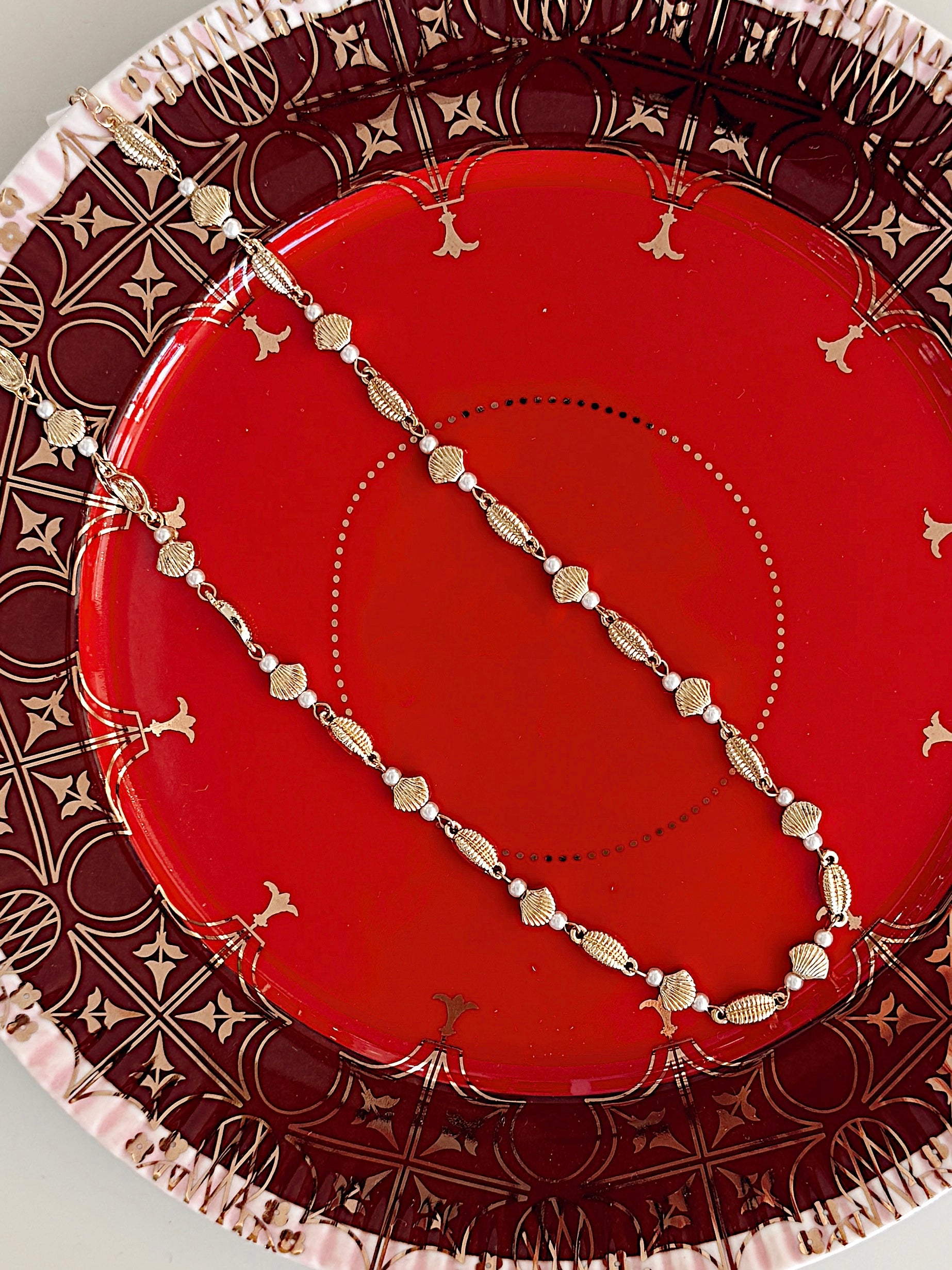 Seashell Chain Necklace