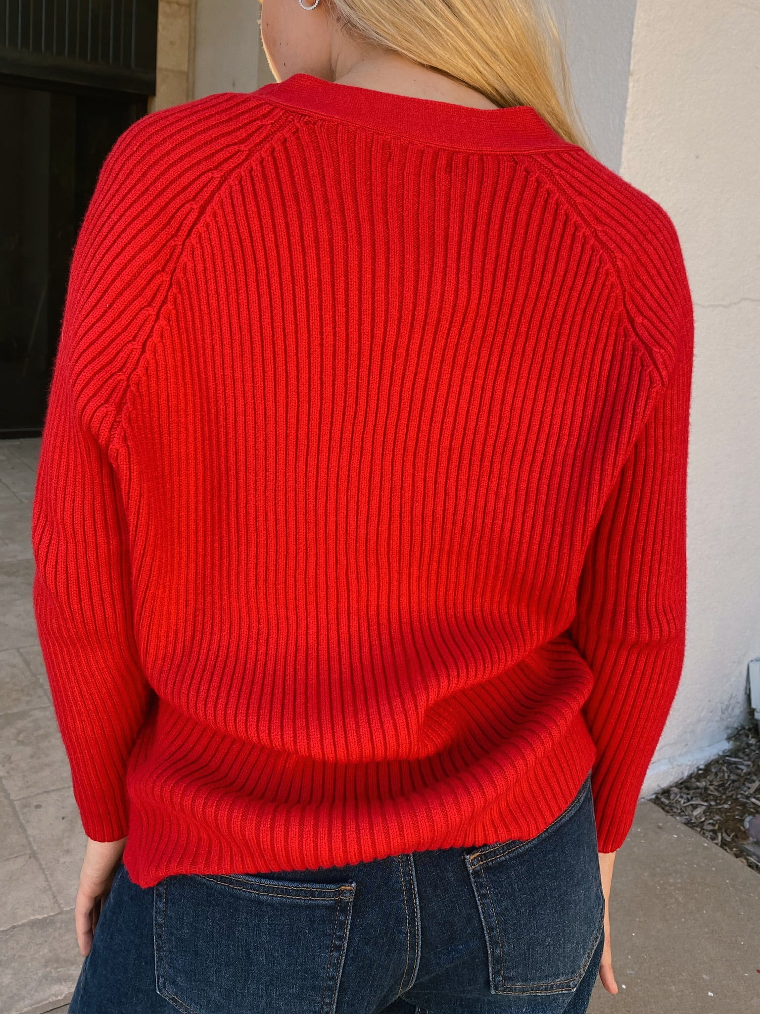 dRA Keiko Cardigan - Red