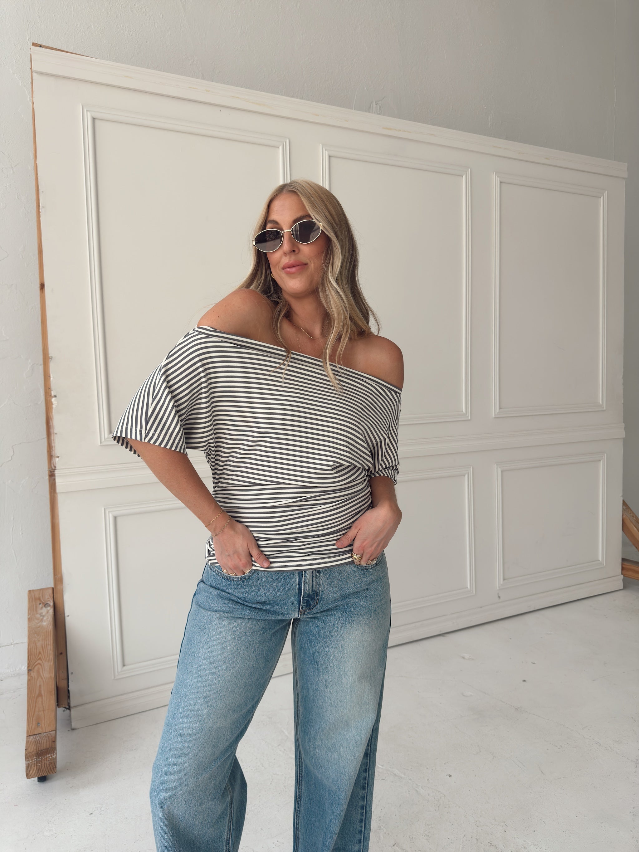 Grayson Stripe Top