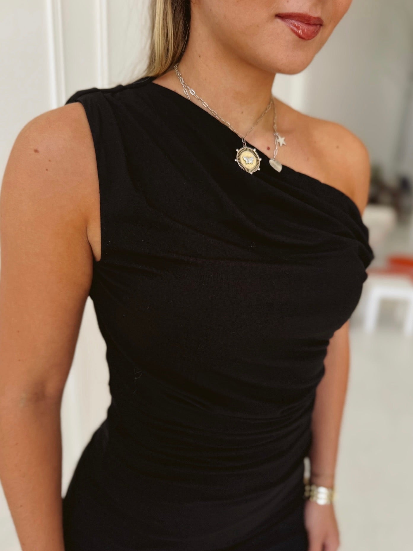 Connections Black Mini Dress