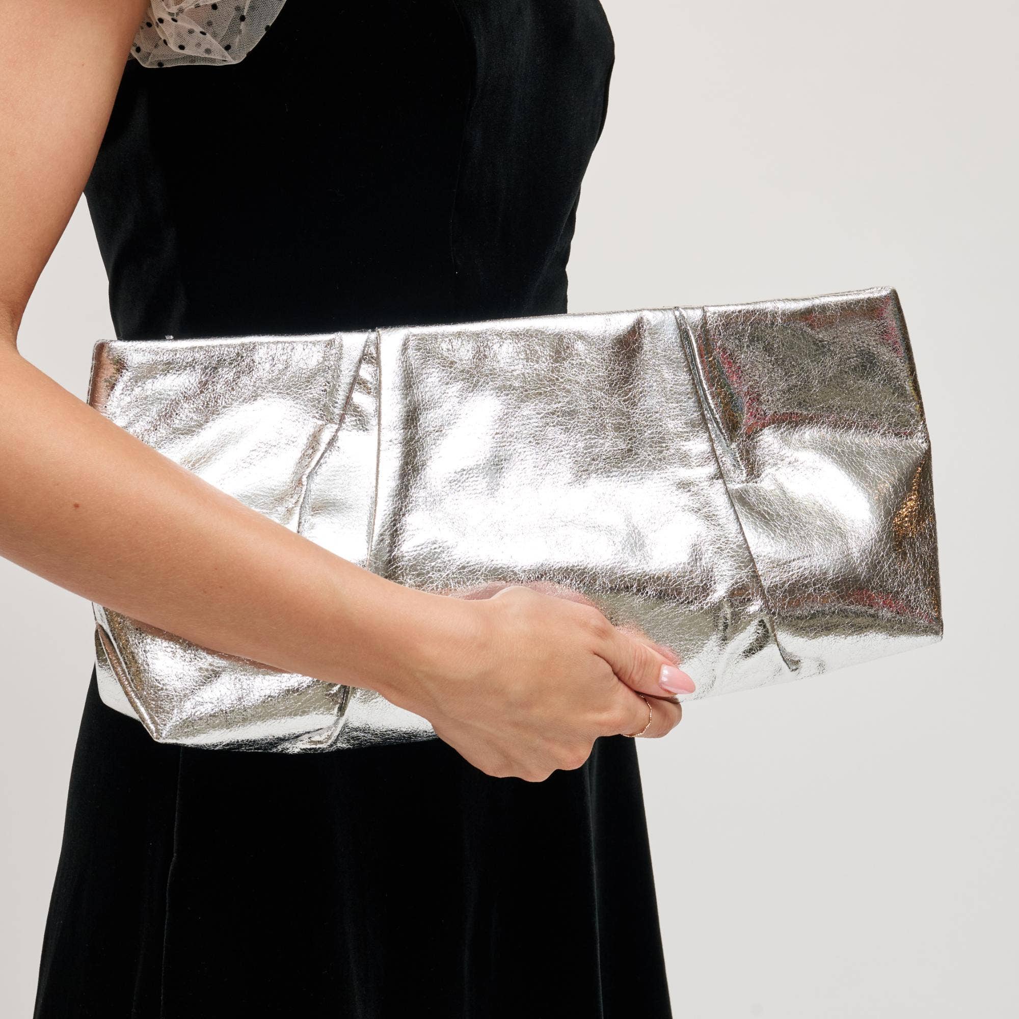 Franny Clutch: Silver