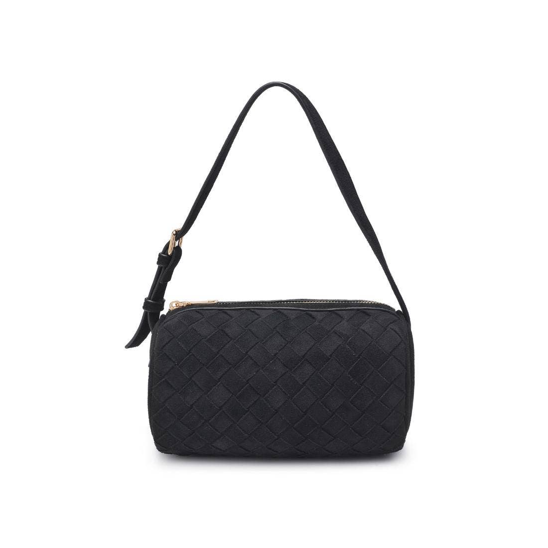 Rose Shoulder Bag: Black