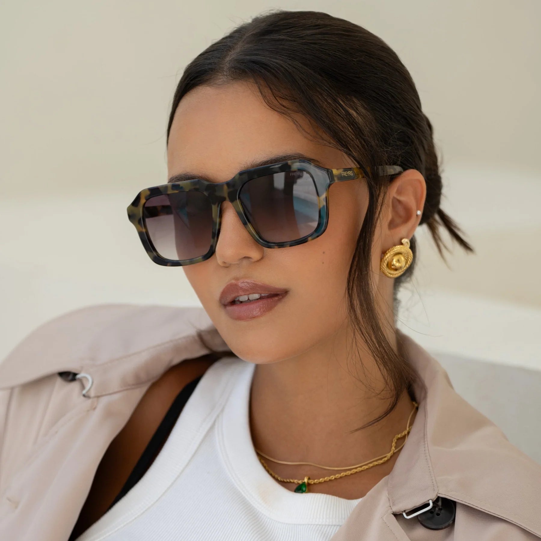 Freyrs Eyewear Charlie - Yellow Tortoise