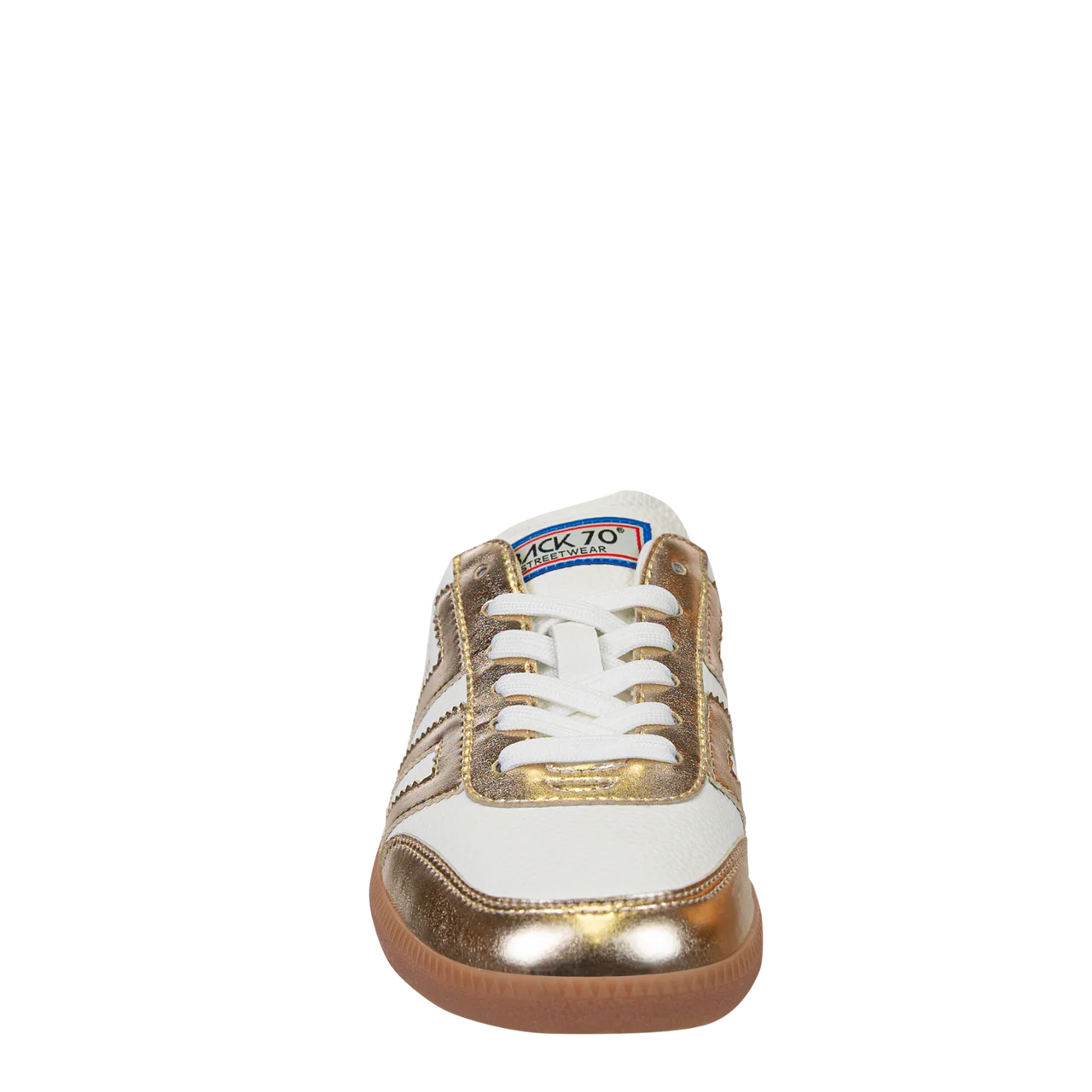 Back 70 Easter Backless Sneakers in Gold