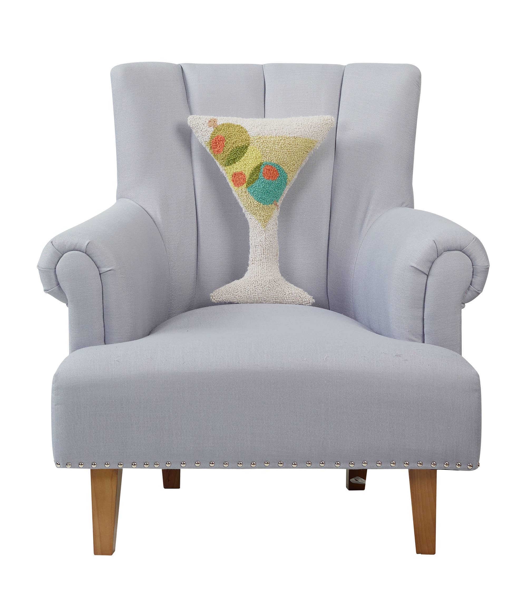 Martini Glass Shaped Hook Pillow - Ampersand