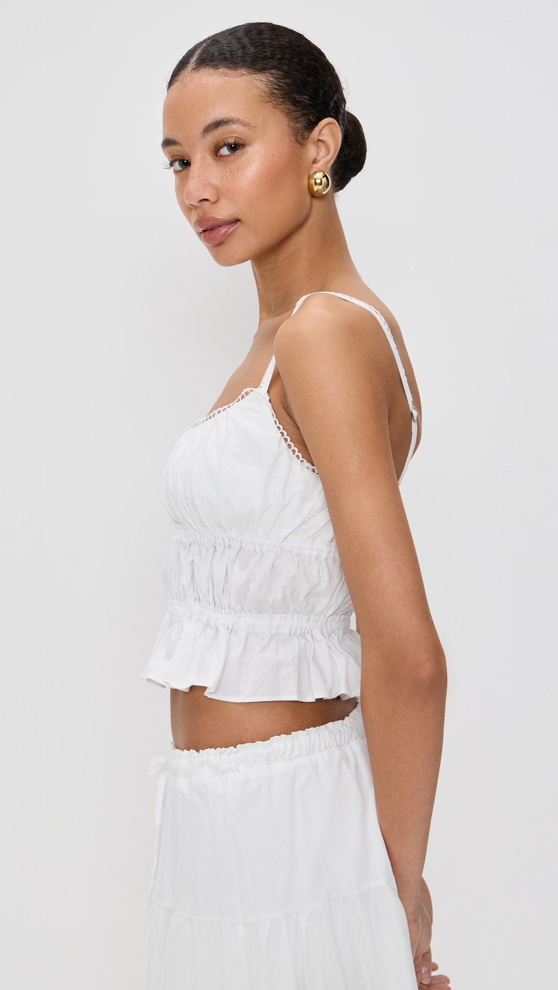 Peixoto Amelia Top - White