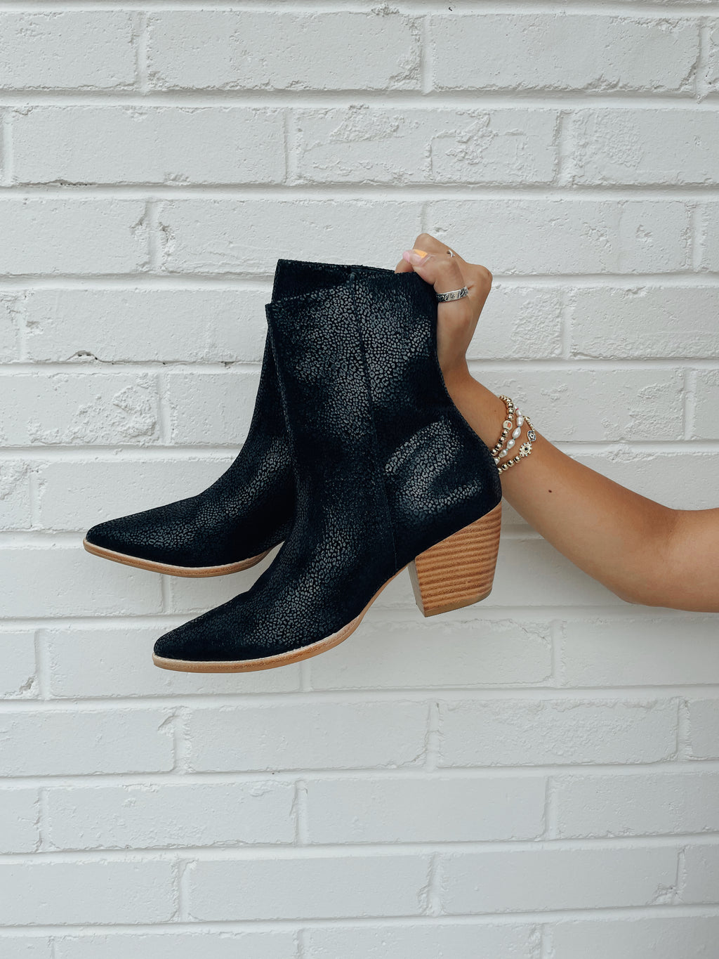 matisse tinsel bootie leopard