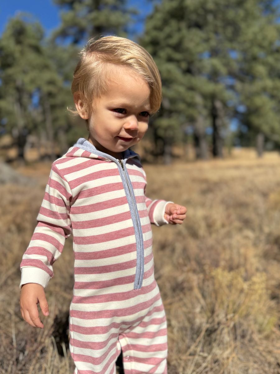 Me & Henry STEFANO Hooded Romper