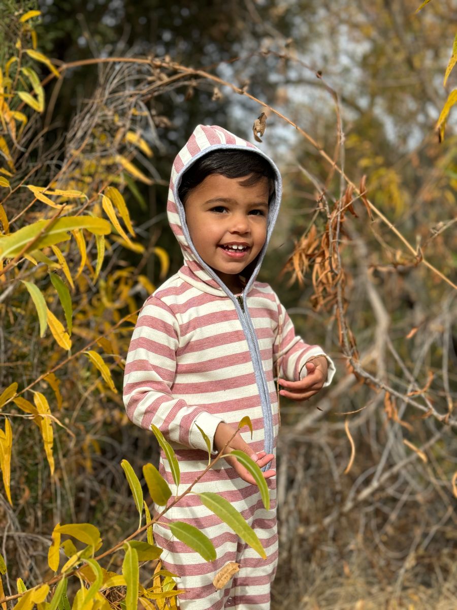 Me & Henry STEFANO Hooded Romper