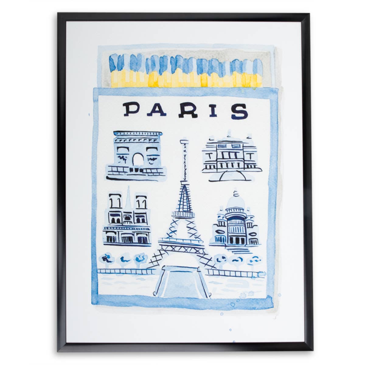 Paris Matchbook: 5" x 7"