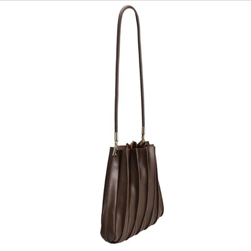 Melie Bianco Carrie Medium Shoulder Bag - Chocolate