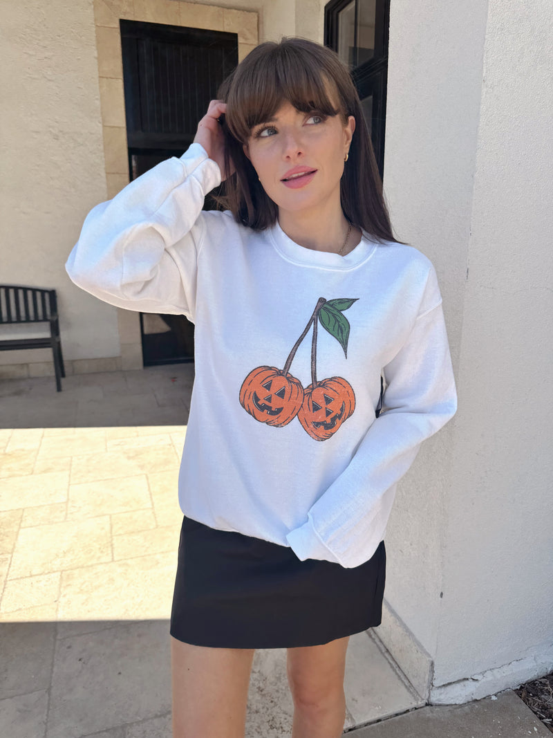 Pumpkin Cherries Sweatshirt