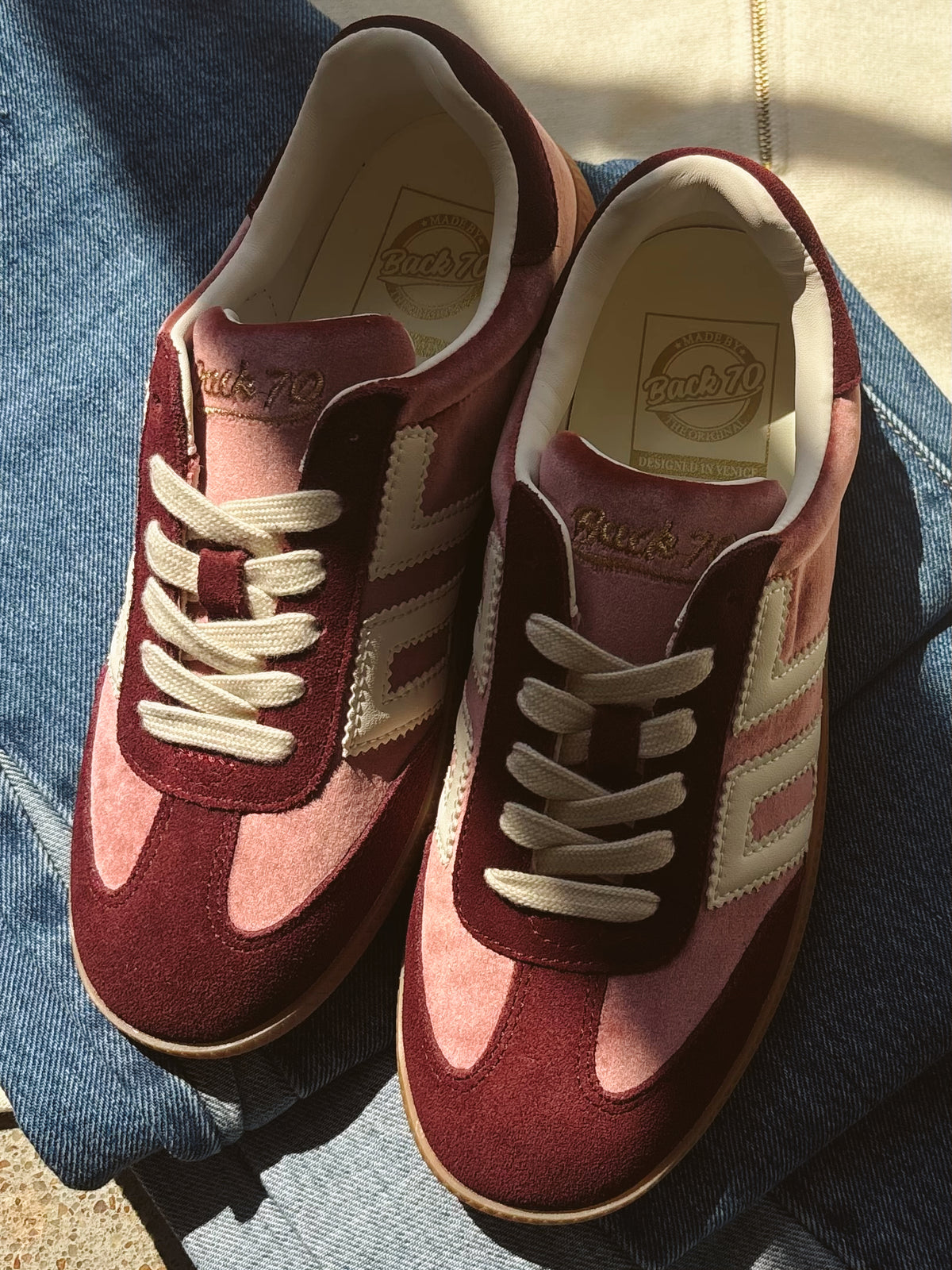 Back 70 Cloud Sneaker - Velvet Wine Butter