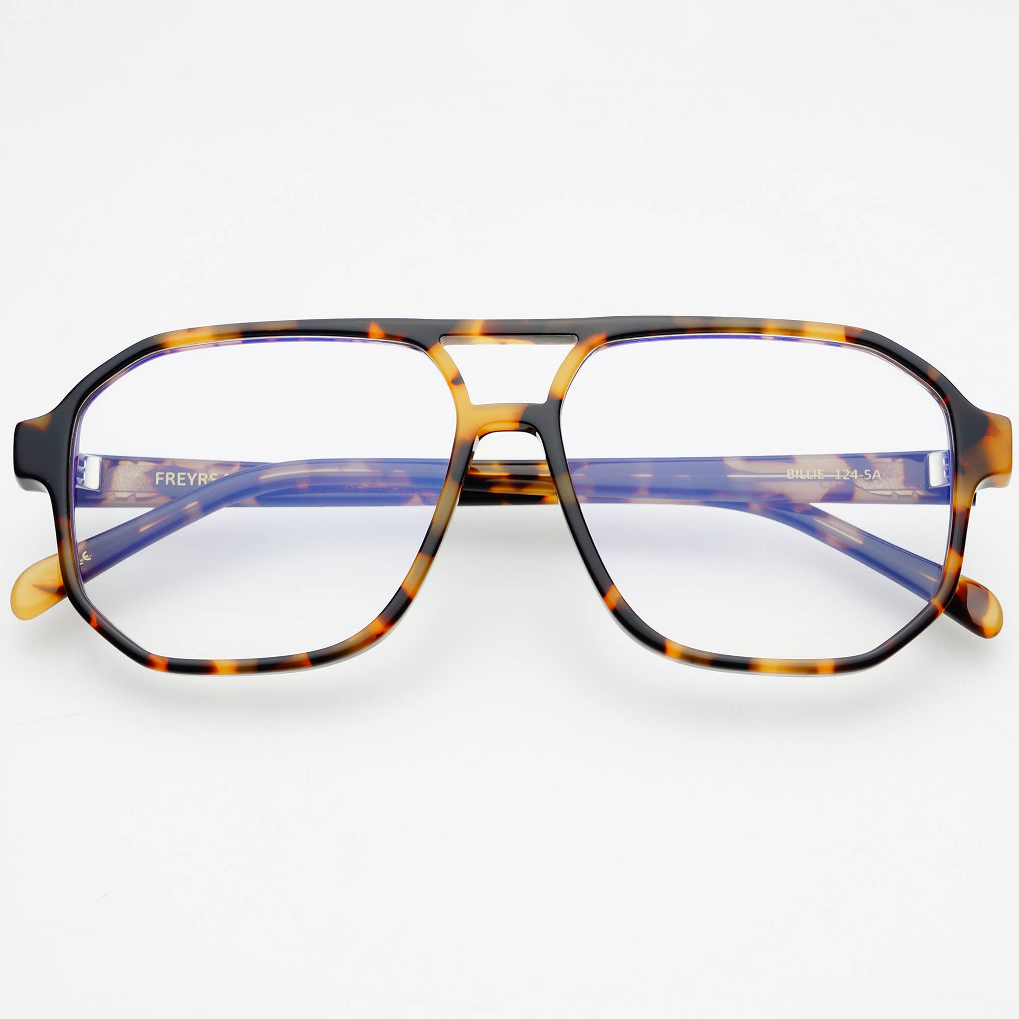 Billie Blue Light Readers Reading Glasses Unisex Eyeglasses : Honey Tortoise / Blue Light / Frame Only