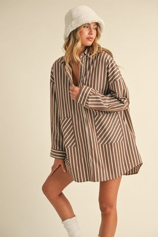 Bailey Brown Button Down Dress