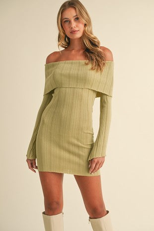 Pistachio Mini Dress