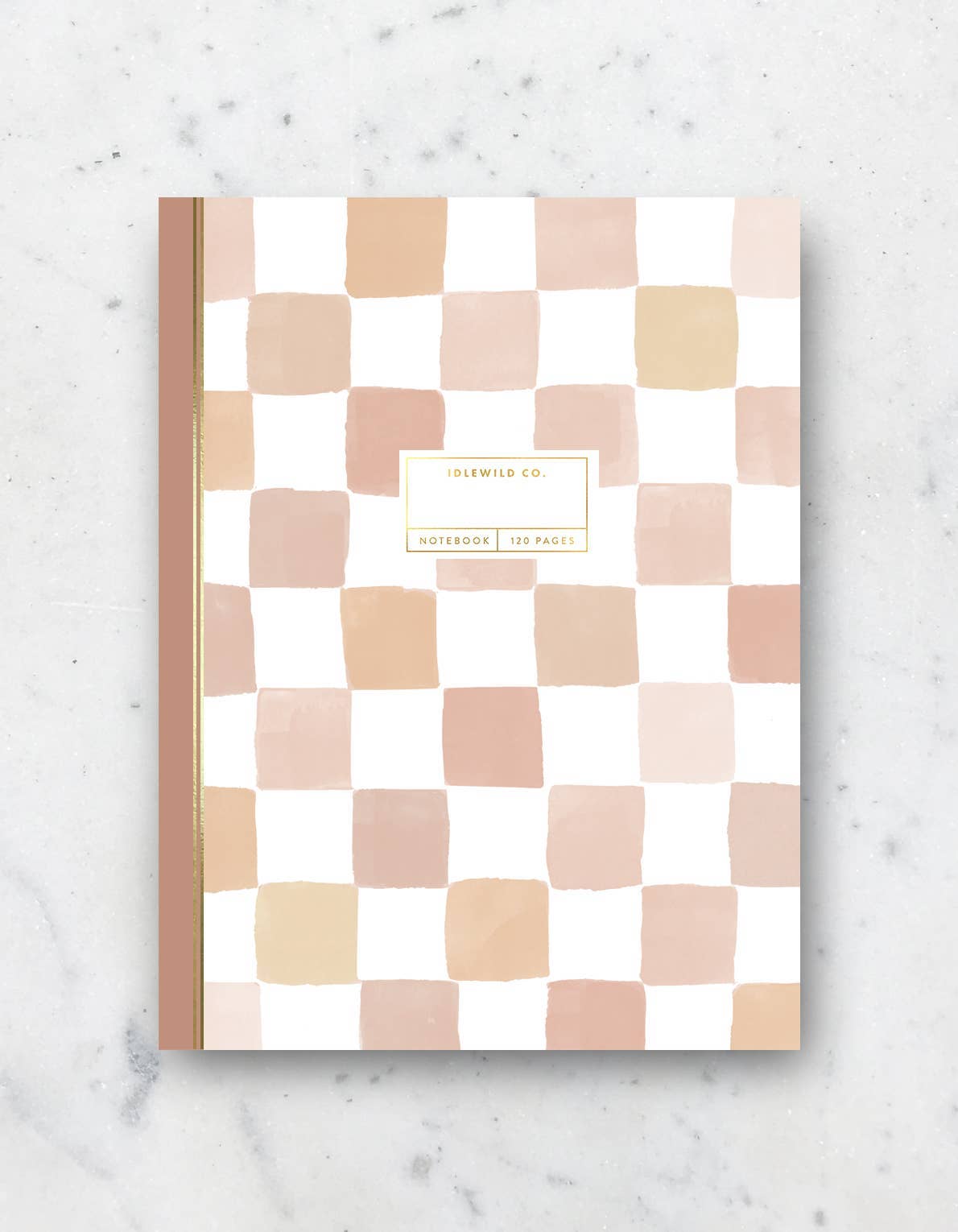 IDLEWILD CO. WOMEN Misc Gifts Nude Checks Notebook - 120 Pages