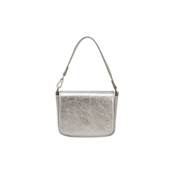 Melie Bianco Sonnet Silver Mini Bag