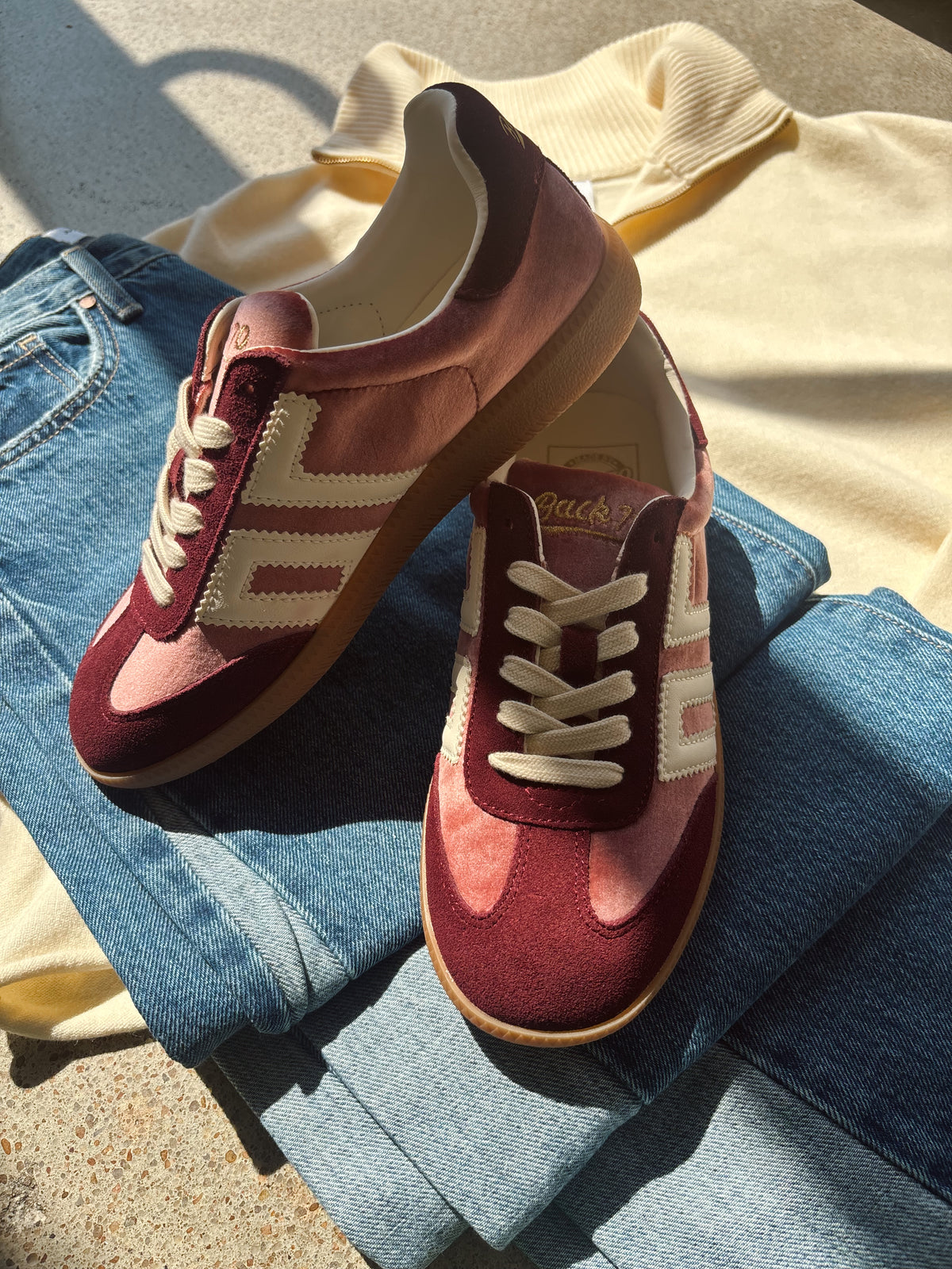 Back 70 Cloud Sneaker - Velvet Wine Butter