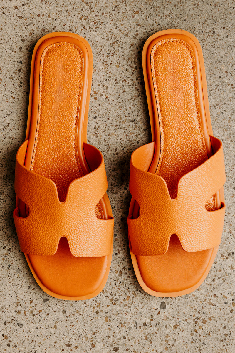 Palms Orange Sandals