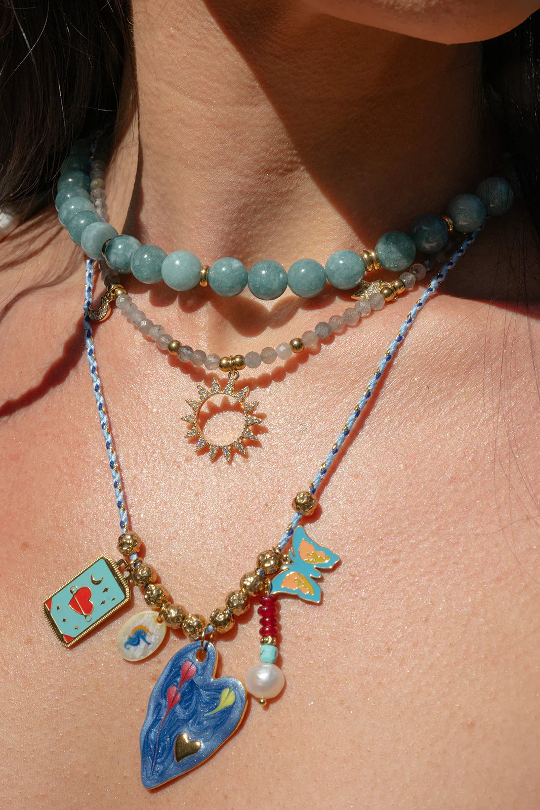 Talulah Blue Necklace