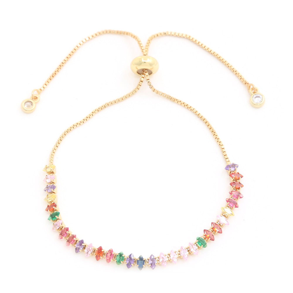 Rainbow Crystal Bracelet