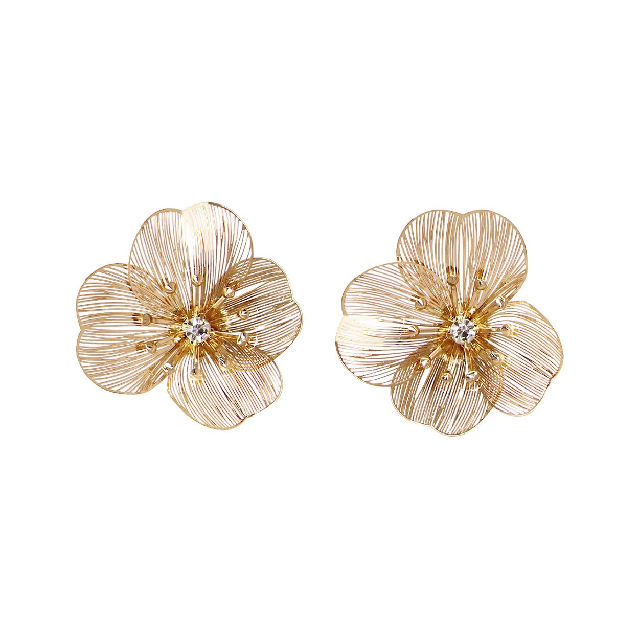 Filigree Flower Earring