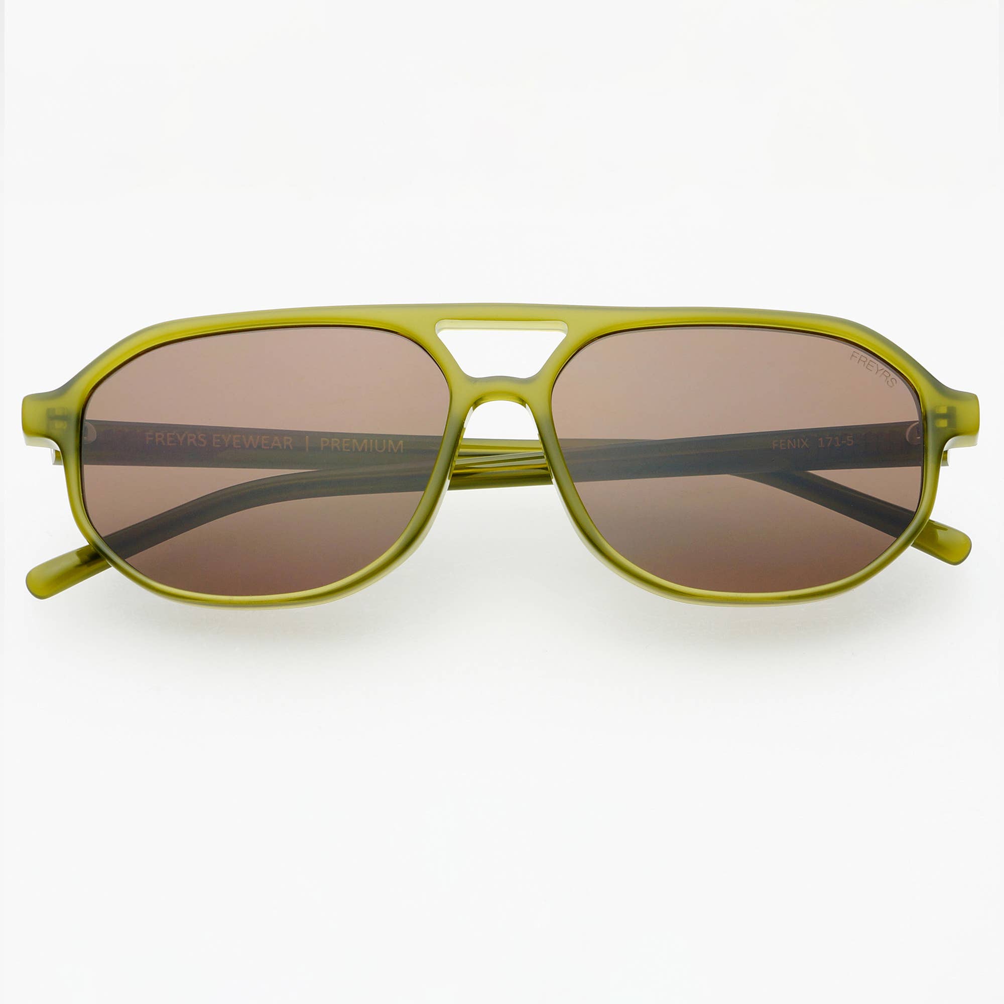 Fenix Acetate Aviator Sunglasses - Olive