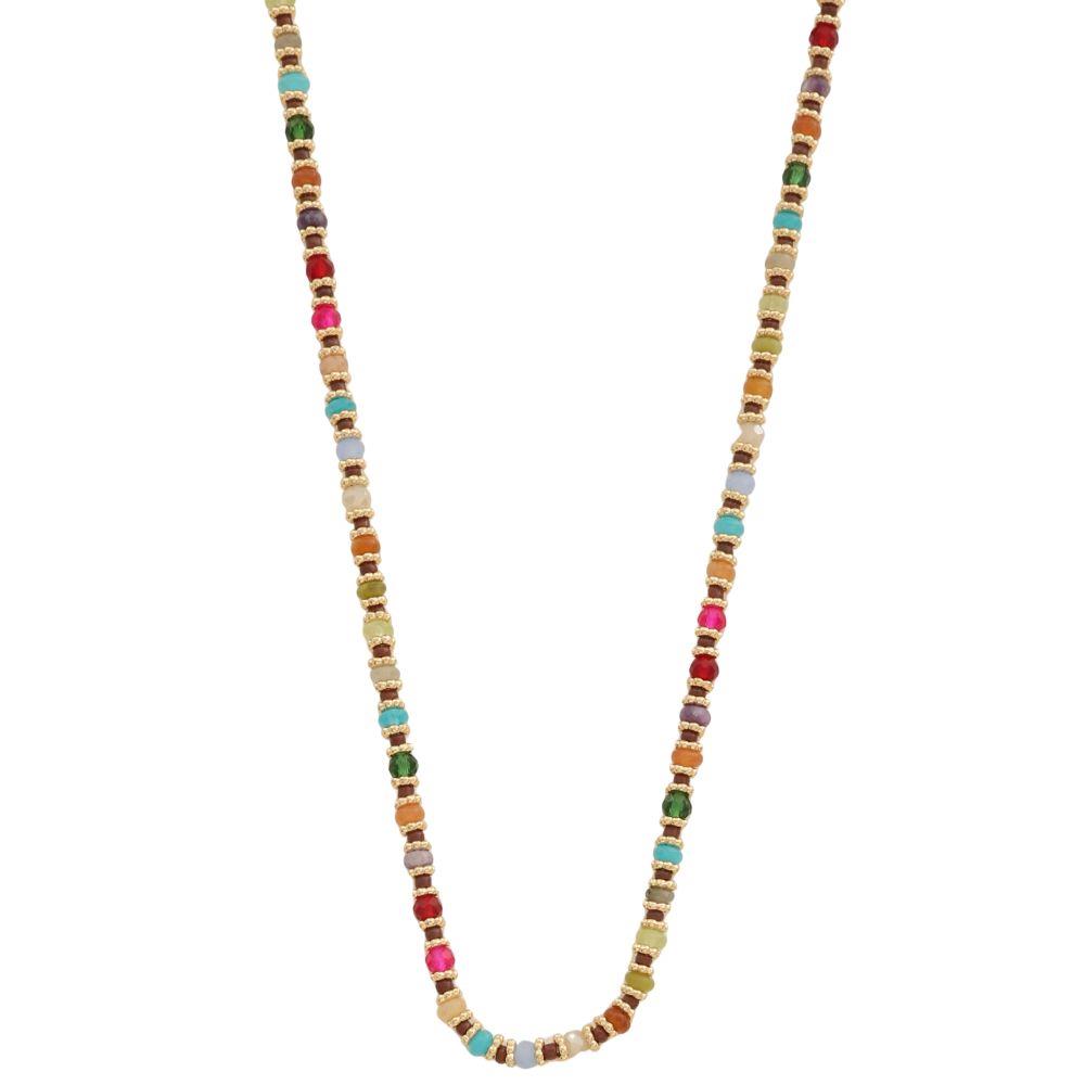 Mini Multi Beaded Necklace