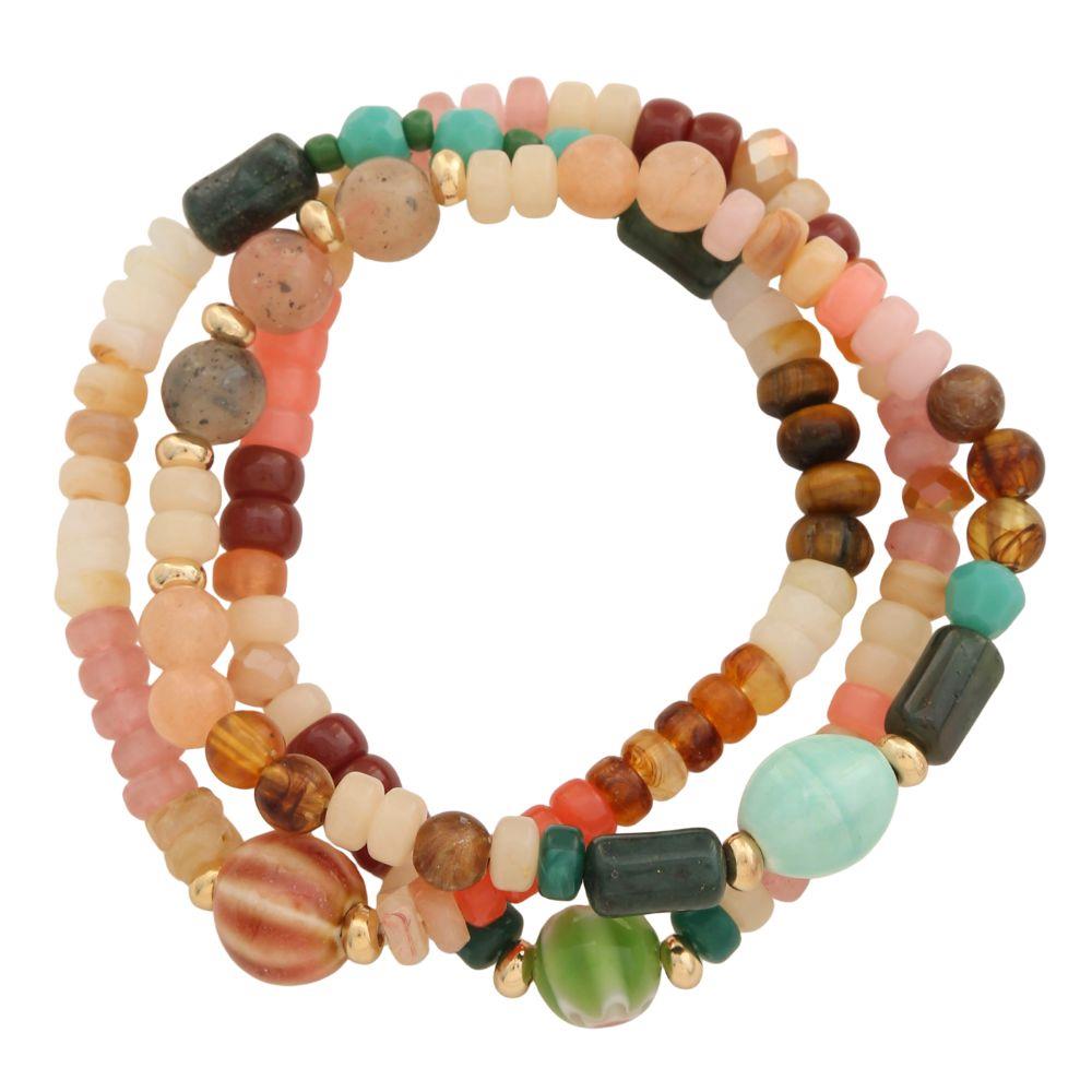 Multi Beaded Bracelet
