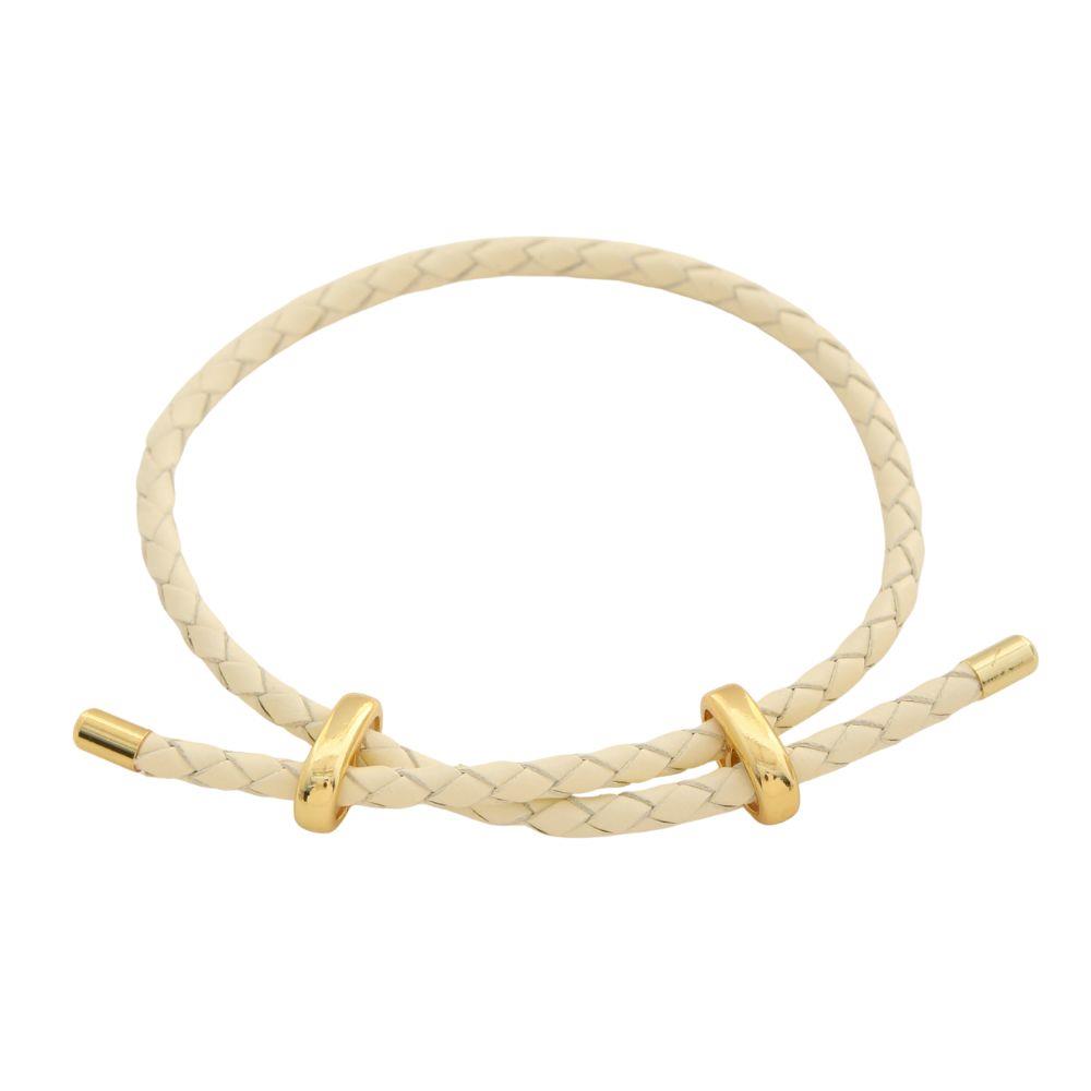 Faux Leather Rope Bracelet