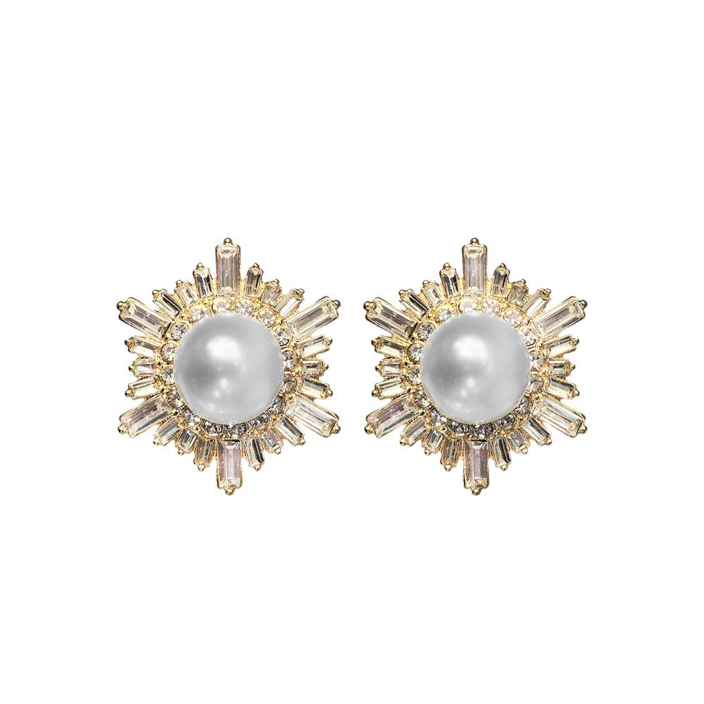 Pearl Starburst Earrings