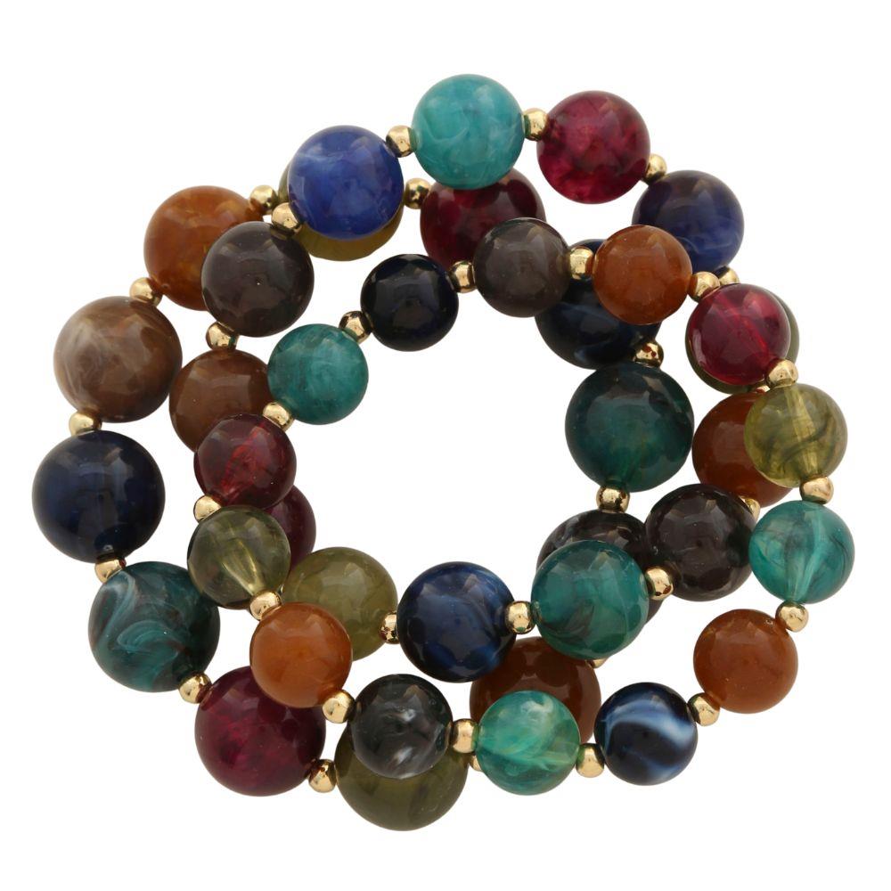 Resin Ball Bracelet
