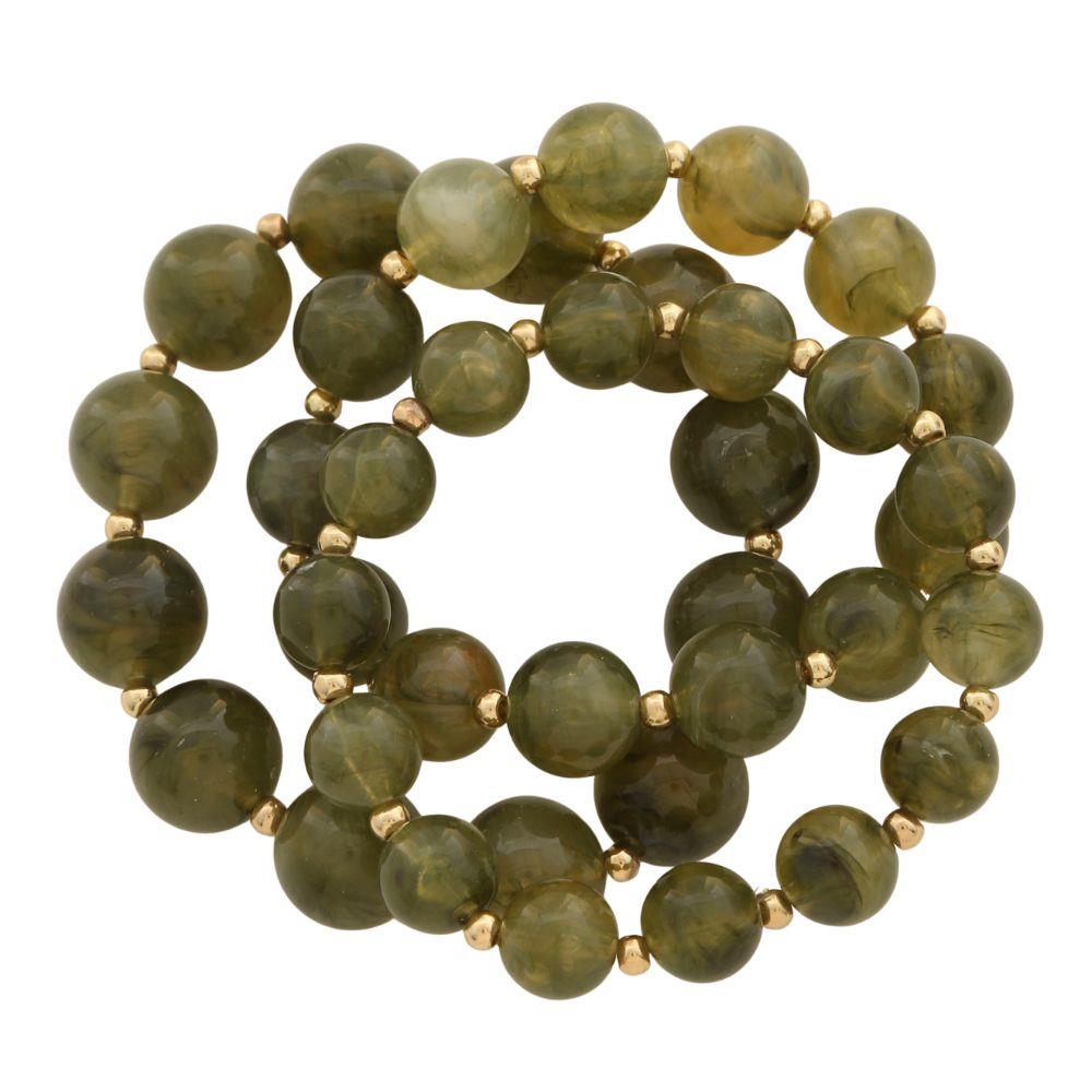 Resin Ball Bracelet