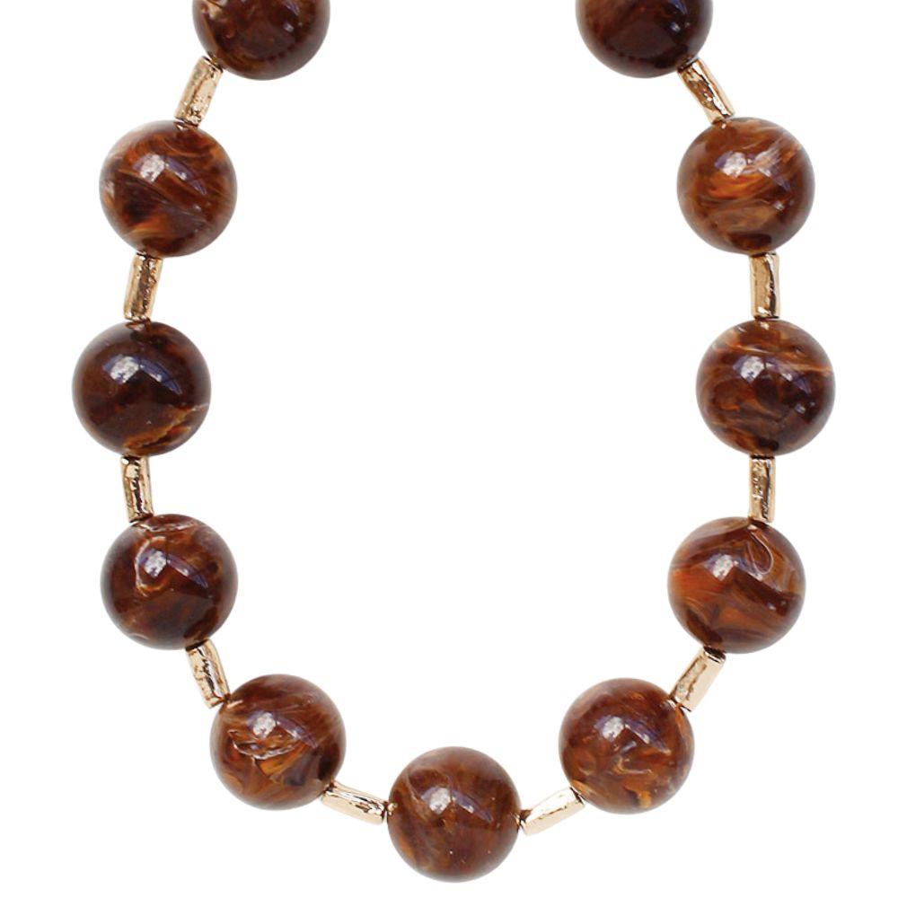 Round Resin Necklace