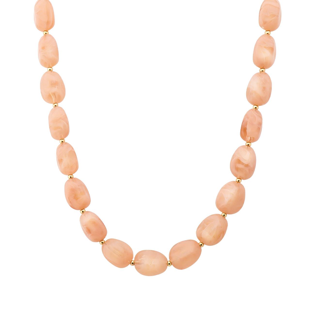 Acetate Beaded Necklace