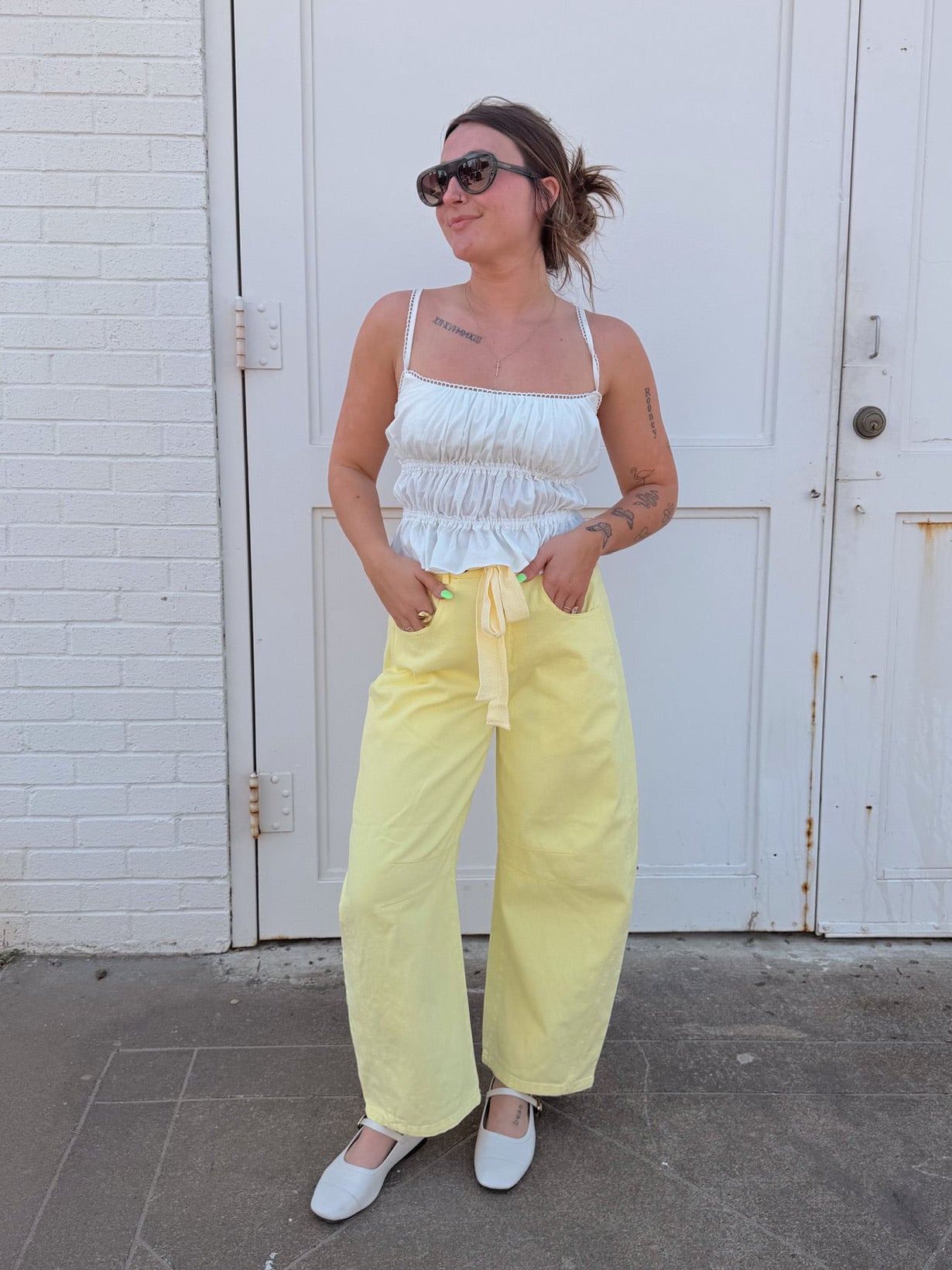 Butter Me Up Barrel Denim