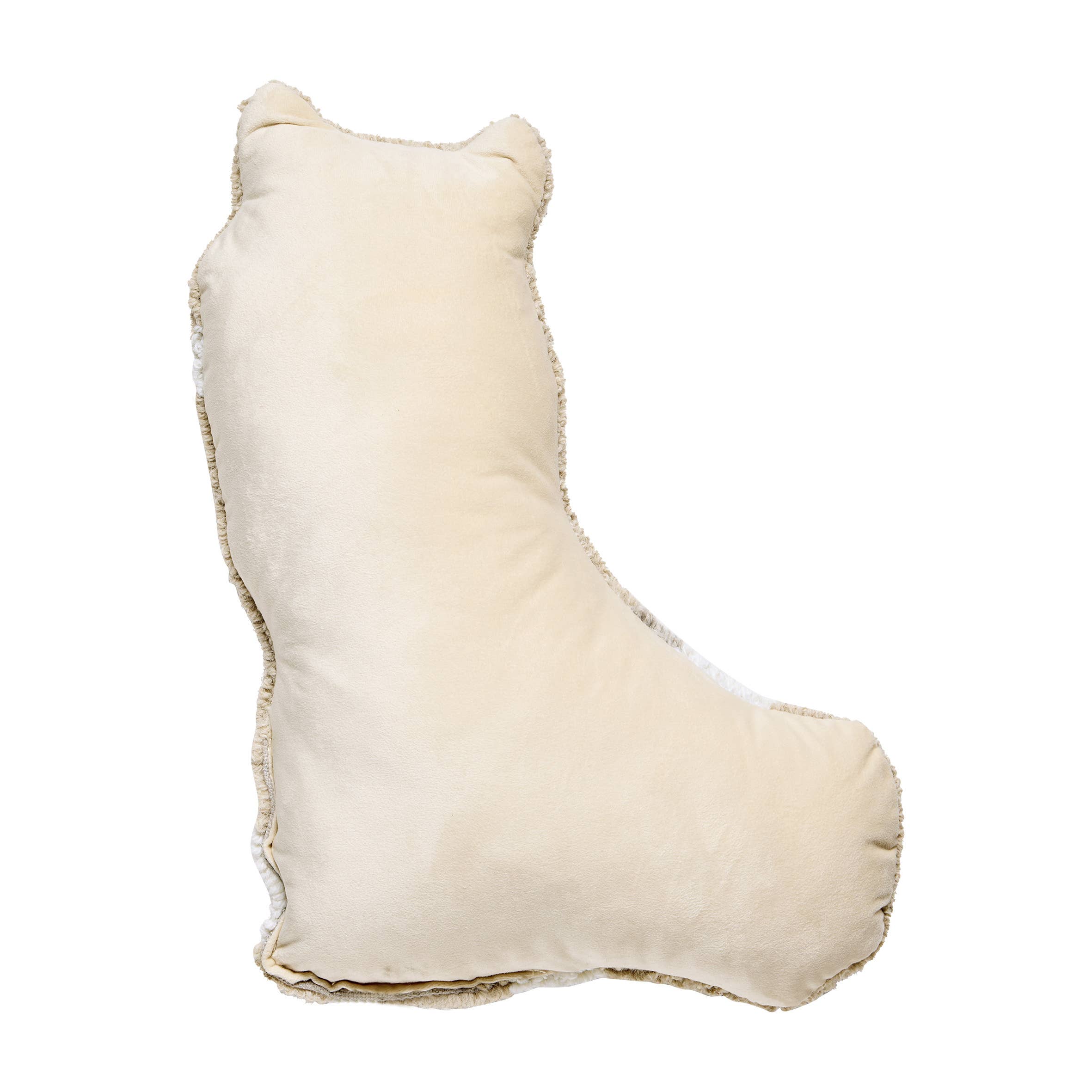 Shaped White Cat Hook Pillow