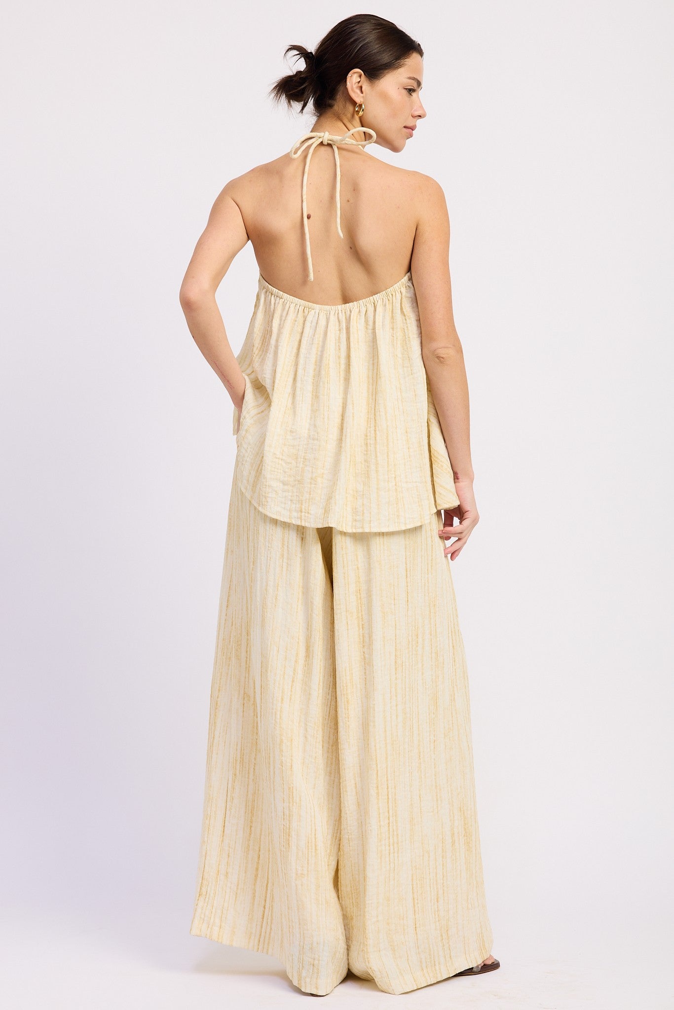 PRE-ORDER (ETA 6/11) Bri Flowy Pant - Toast