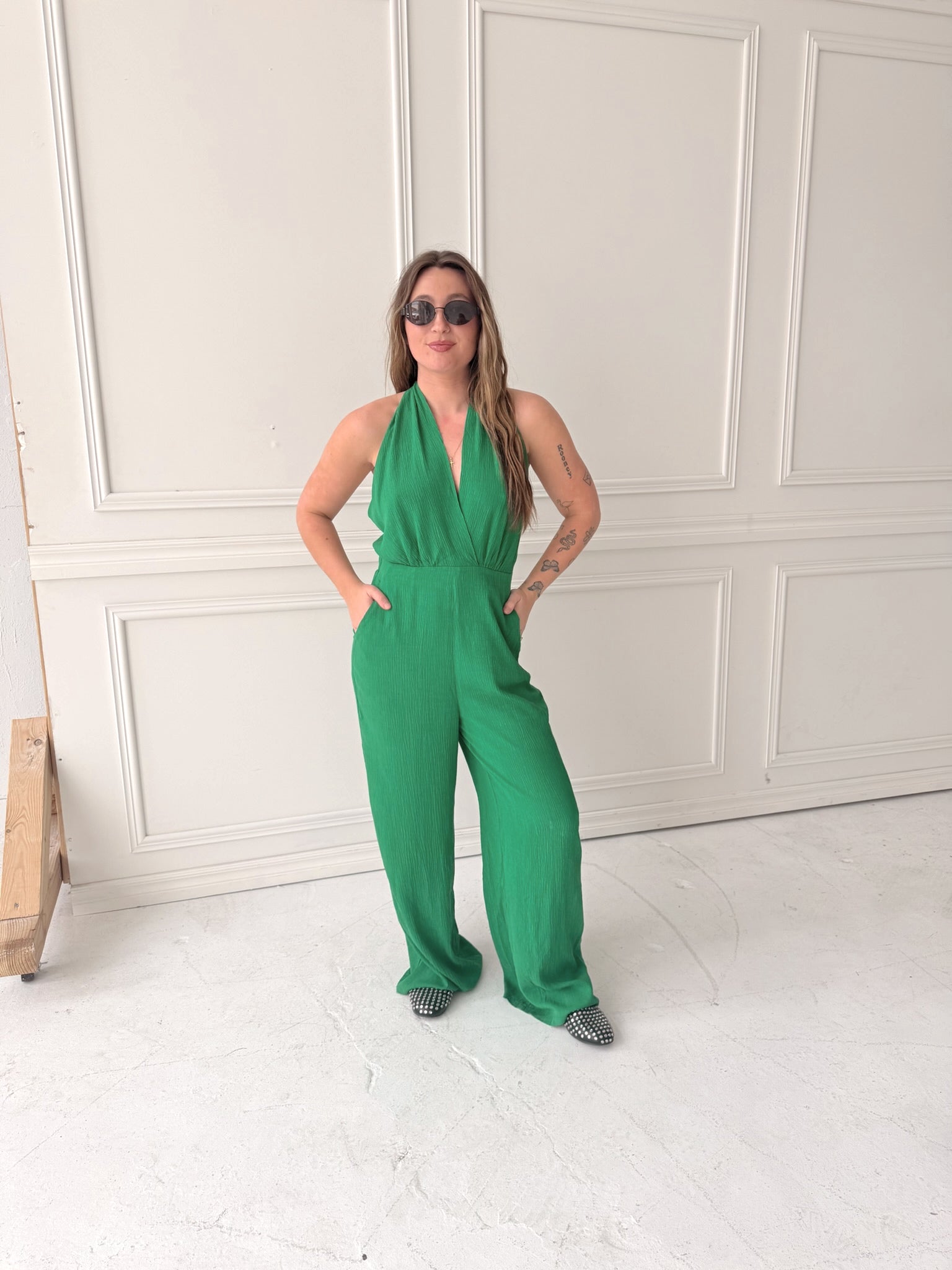 Frnch Milagres Jumpsuit in Vert