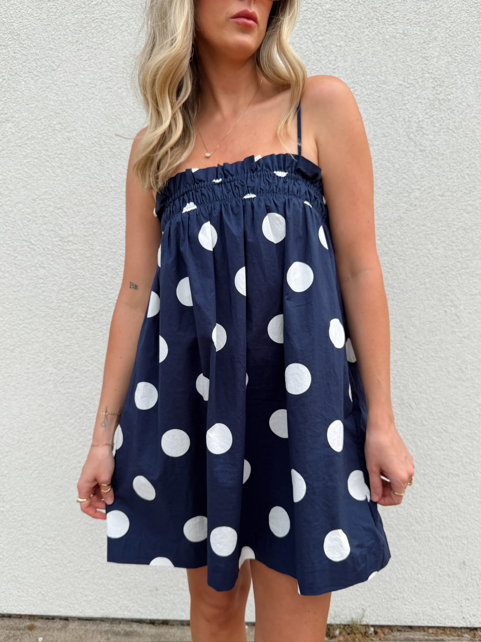 Pre-Order Polka Dot Mini Dress (restock eta 8/28)