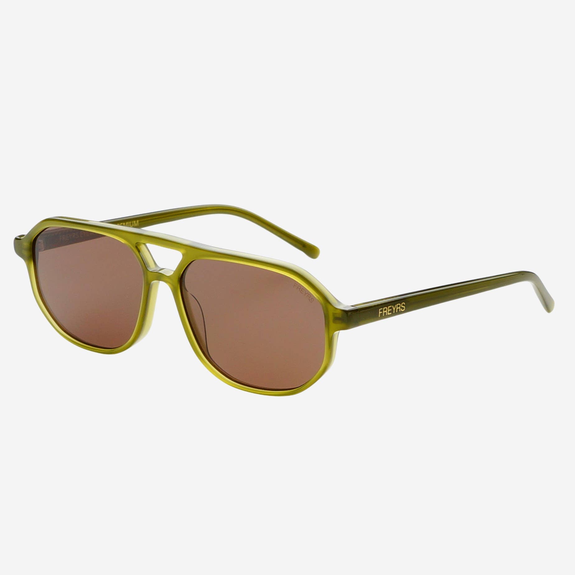Fenix Acetate Aviator Sunglasses - Olive