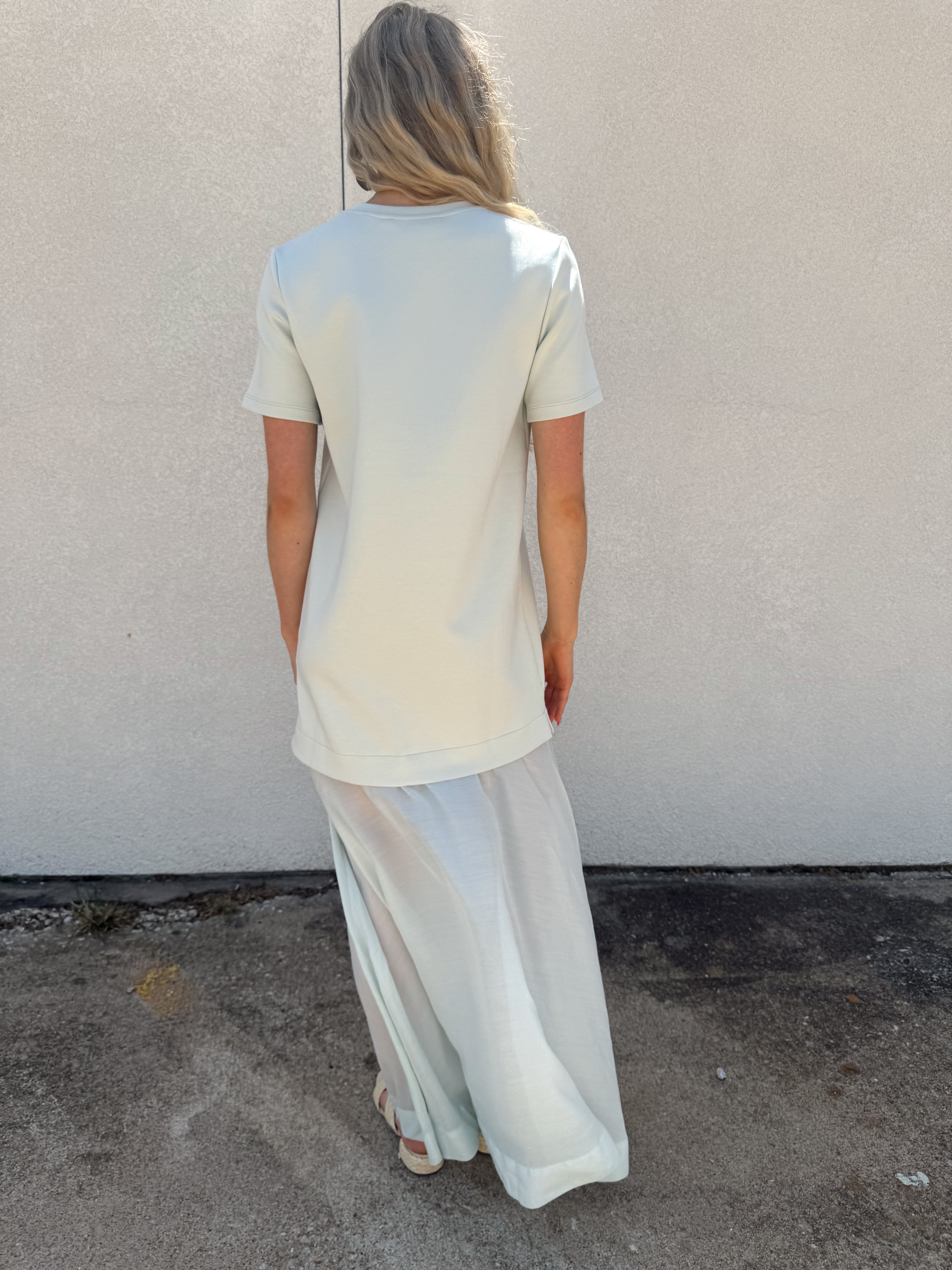 English Factory See Through Mixed Media Maxi Dress