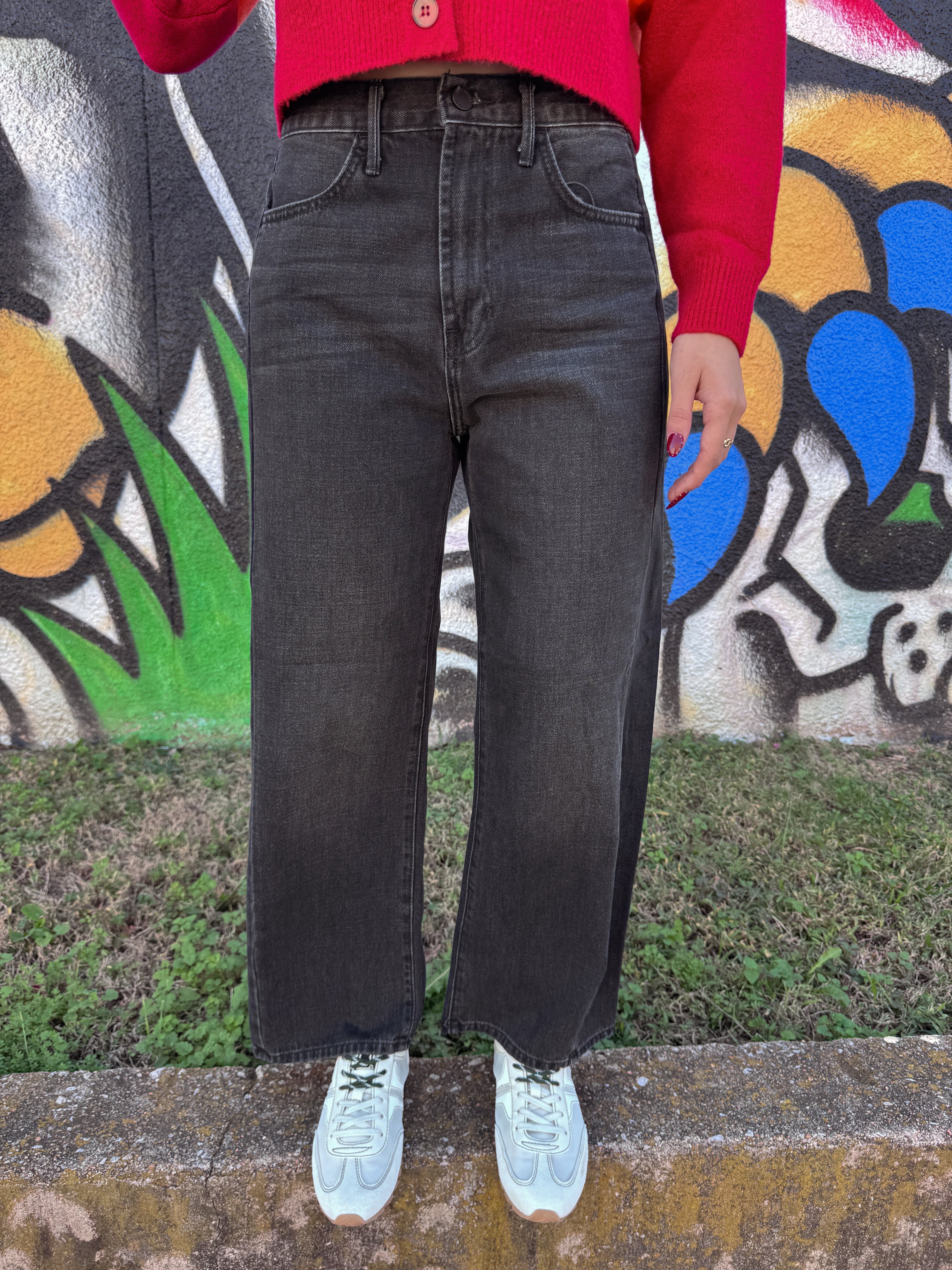 Midnight Barrel Jean