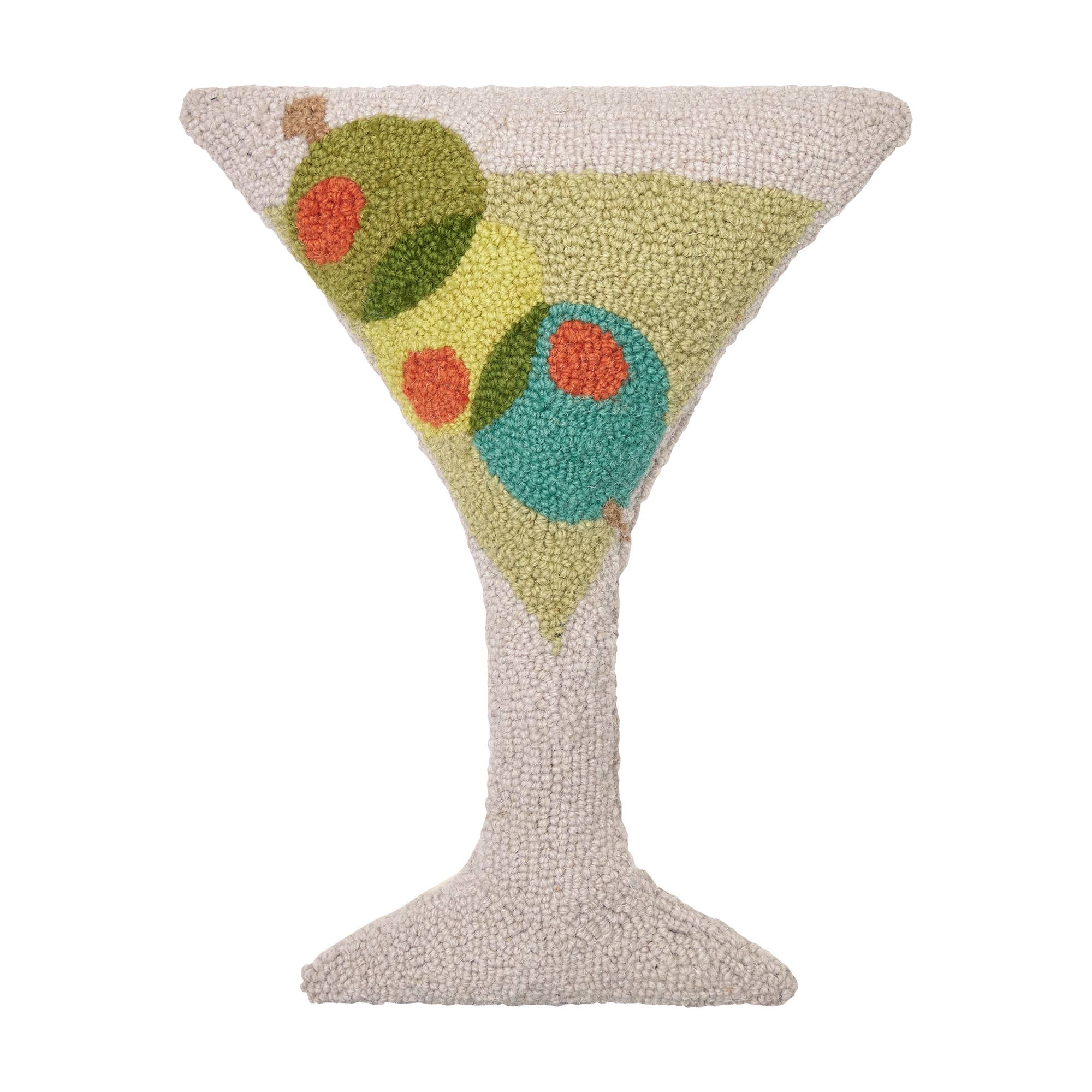 Martini Glass Shaped Hook Pillow - Ampersand