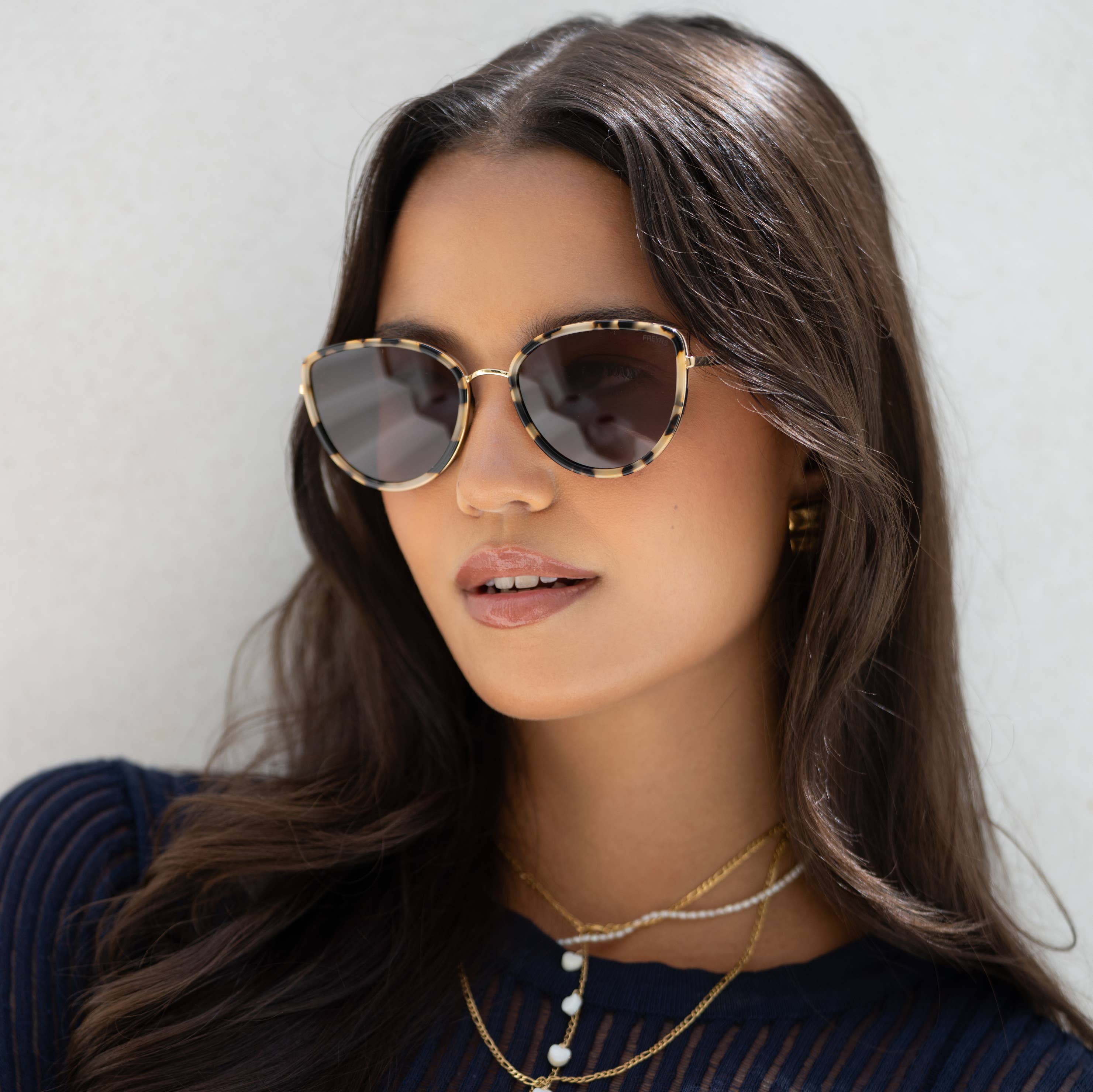 Freyrs Eyewear Luna - Milky Tortoise